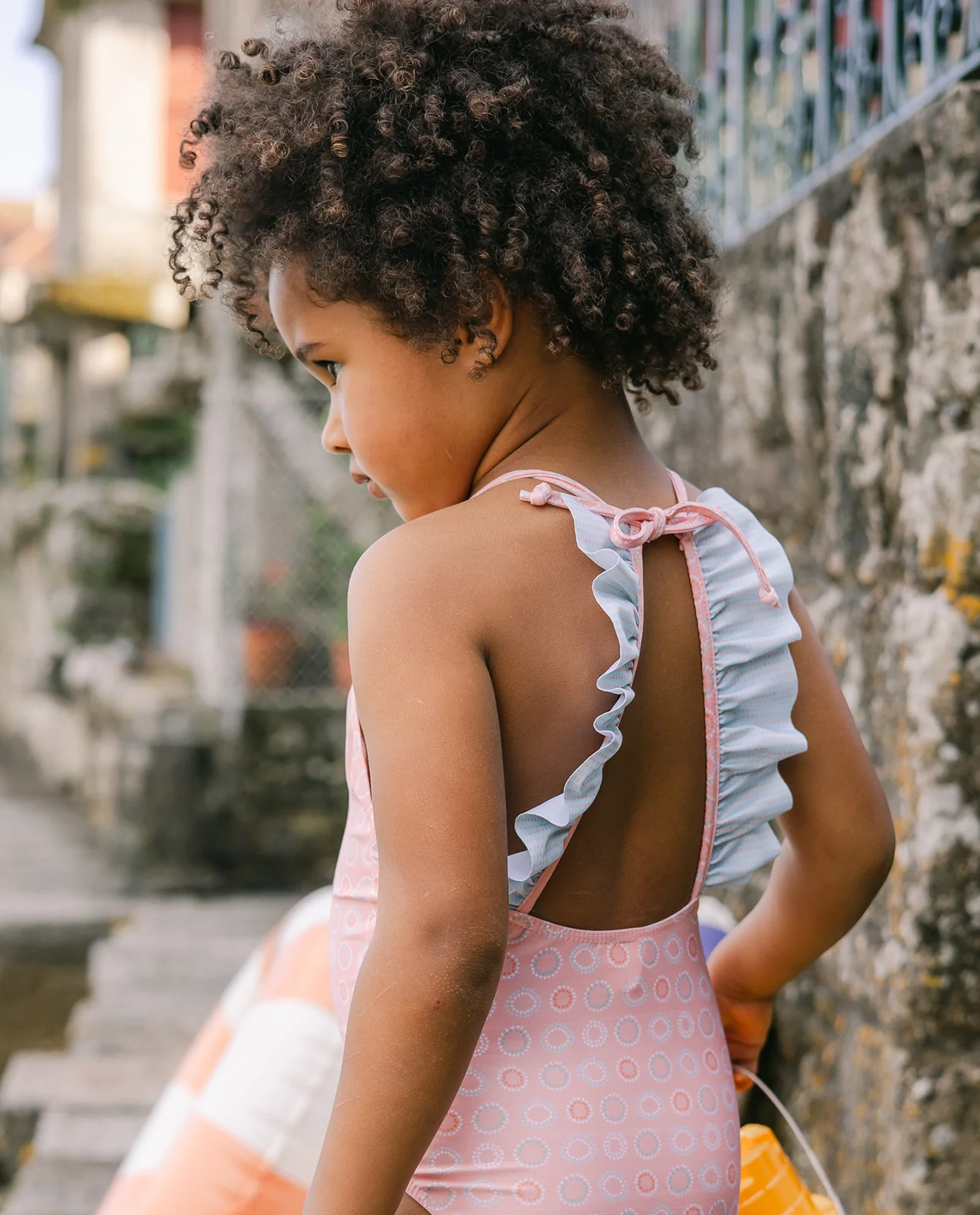 Bañador niña mandarina BAÑO - Image 3