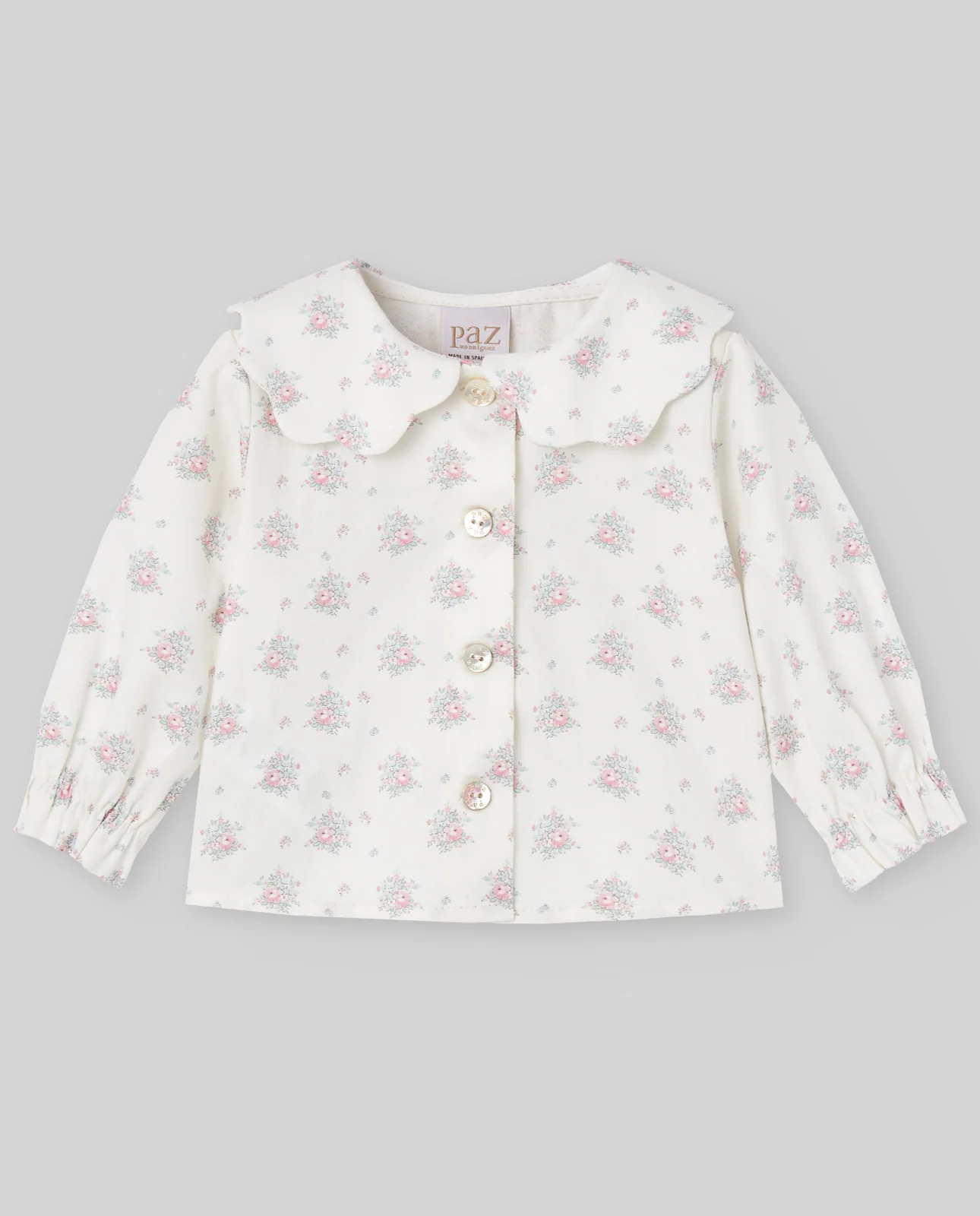 BLUSA NIÑA ESTAMPADO FLORES SEMILLA