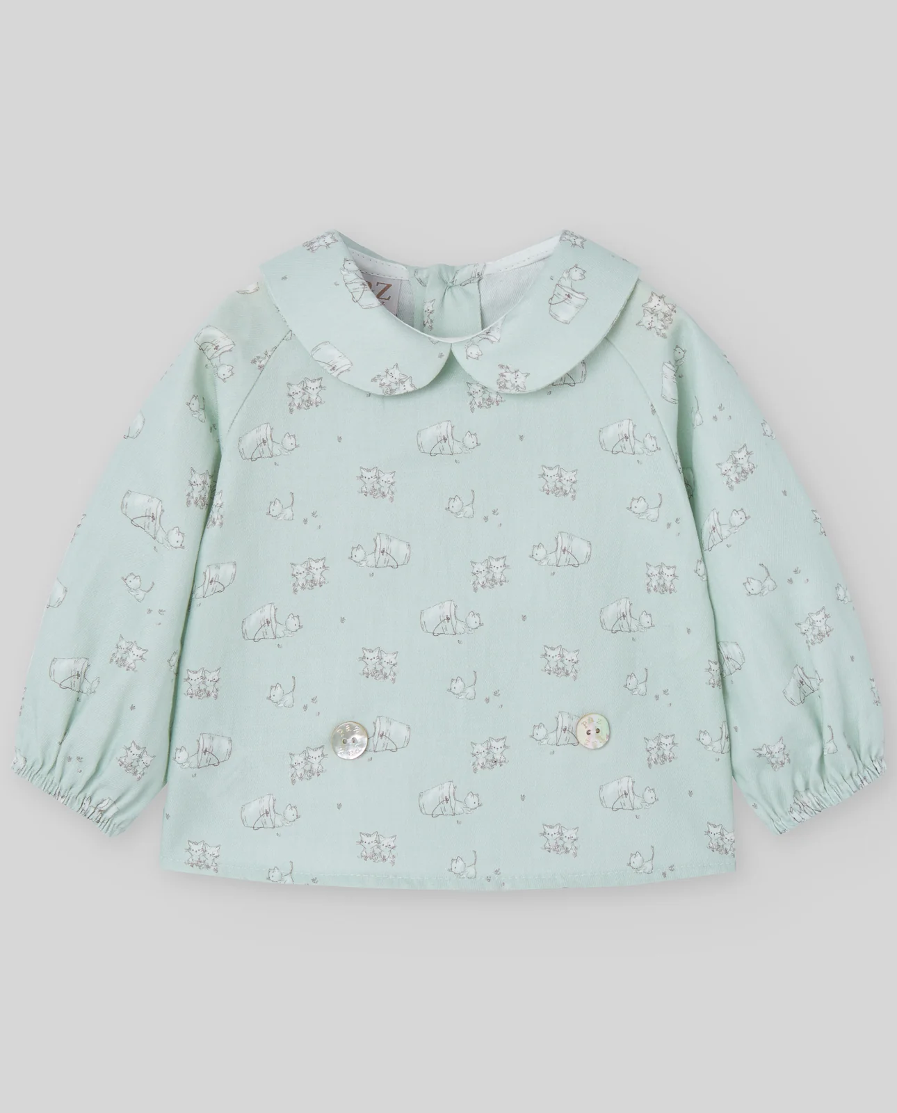 BLUSA NIÑO ESTAMPADO GATOS MININO