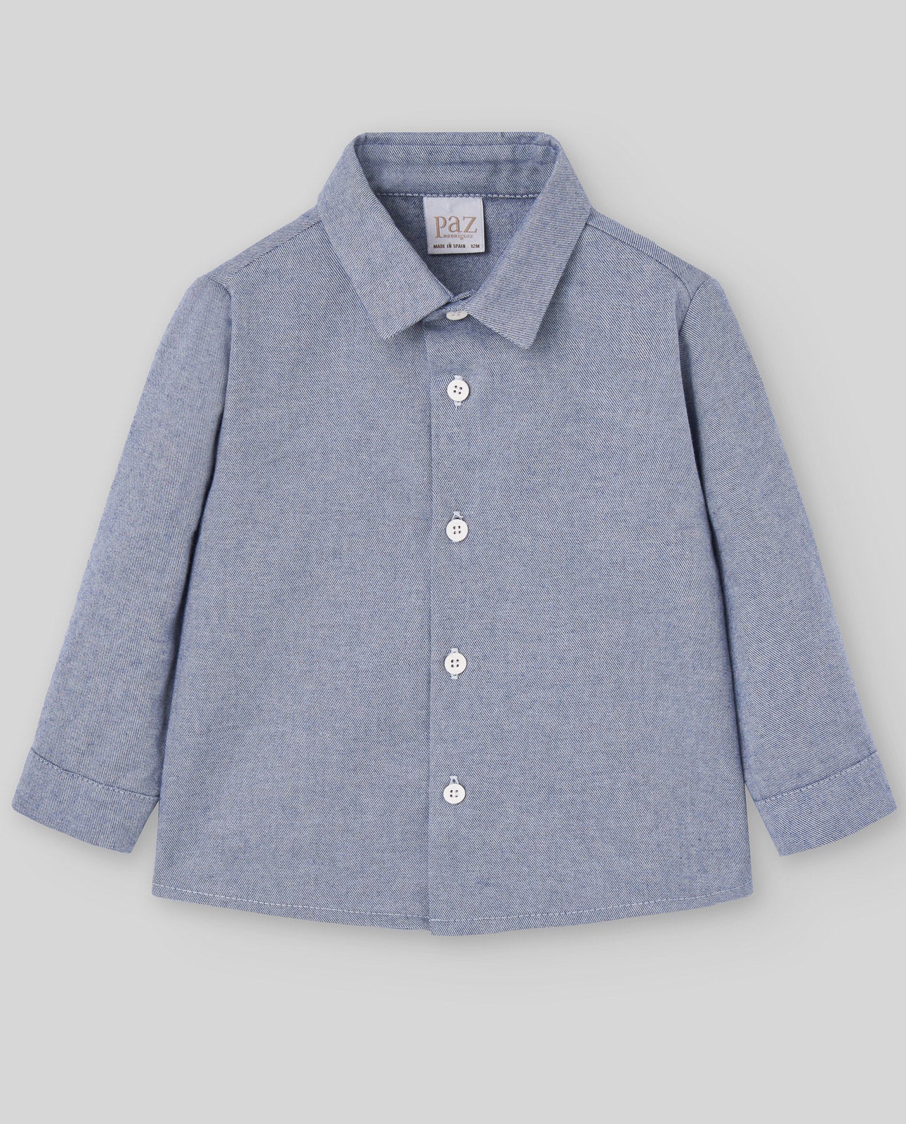 CAMISA BEBE E INFANTIL NIÑO VIOLETA