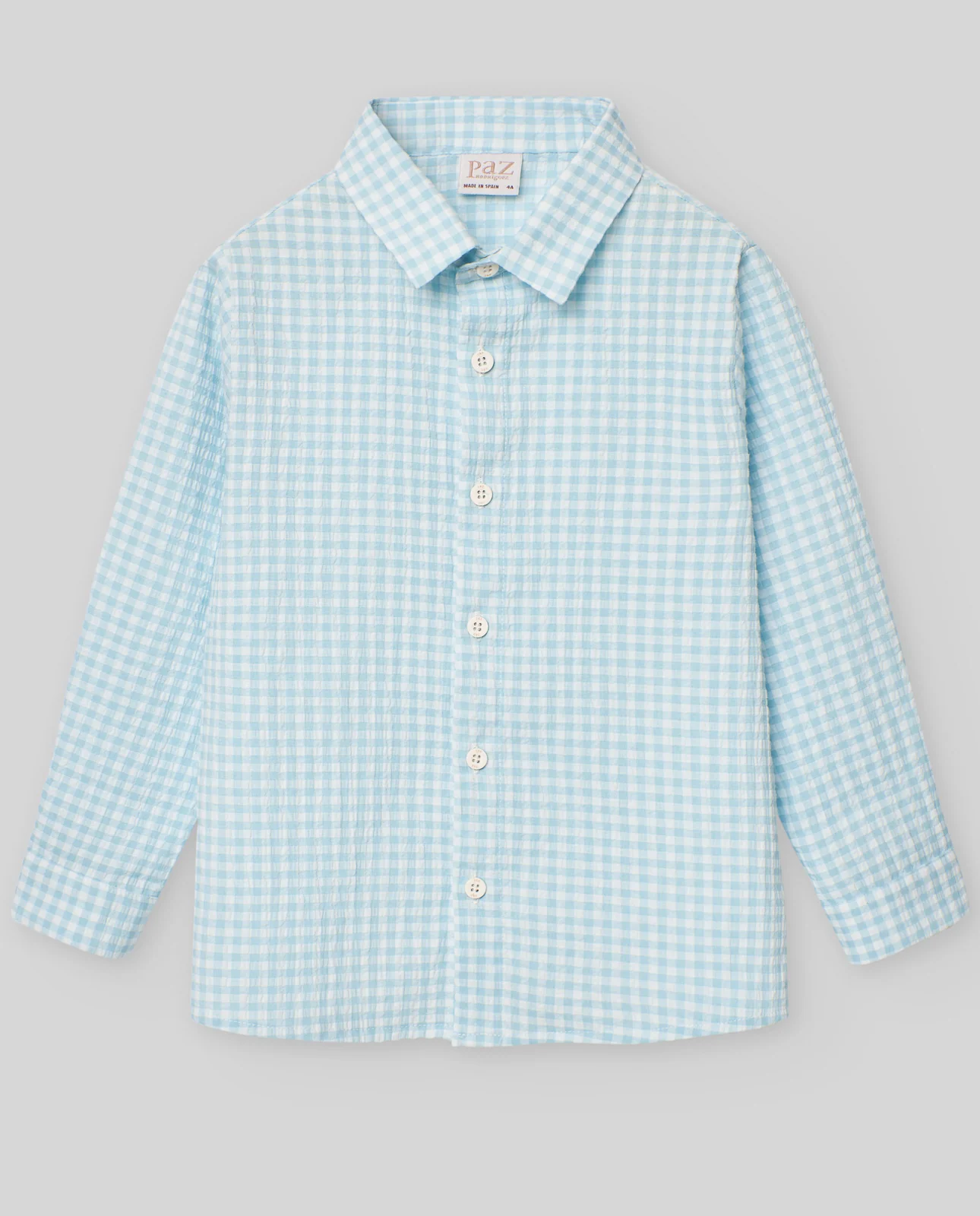 Camisa cuadros FLOR