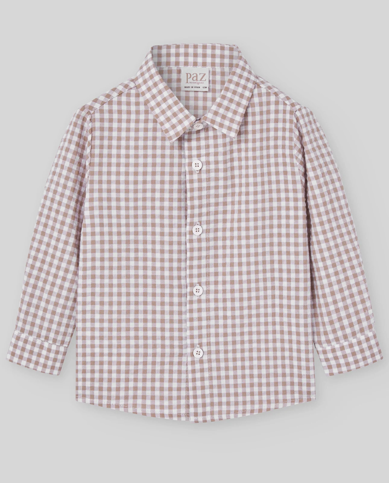 Camisa cuadros SETITAS