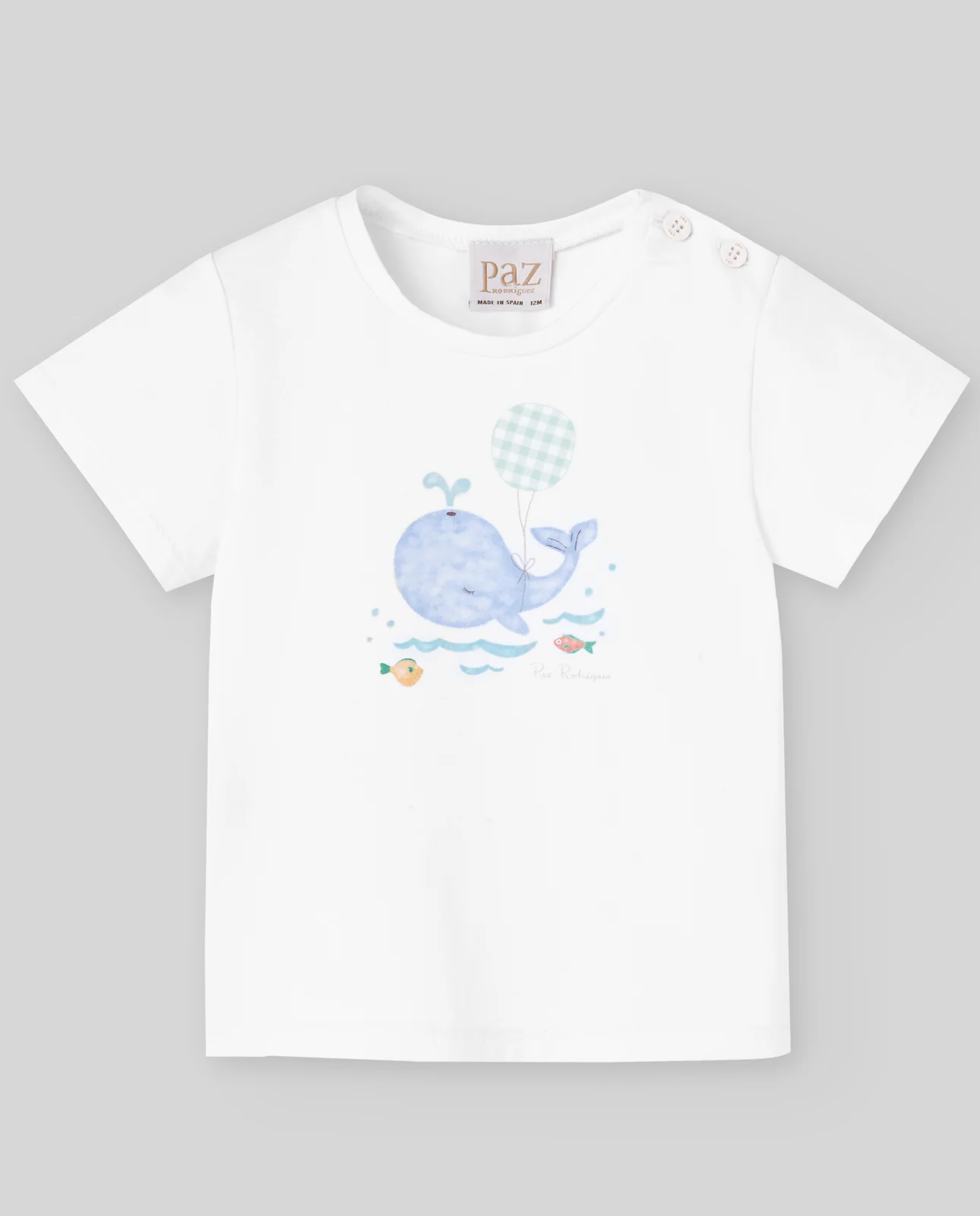 Camiseta ballena BAÑO
