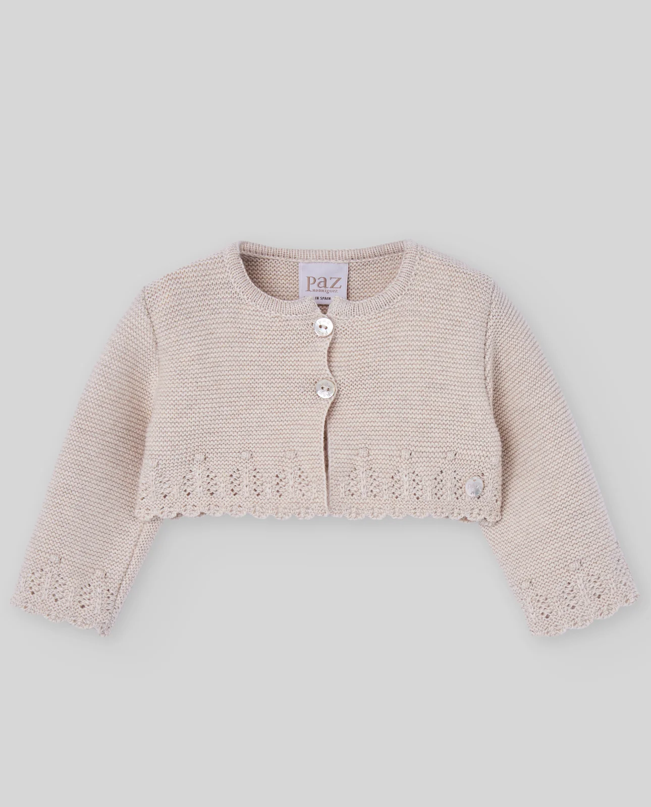 Chaqueta algodón cashmere ALEGRIA