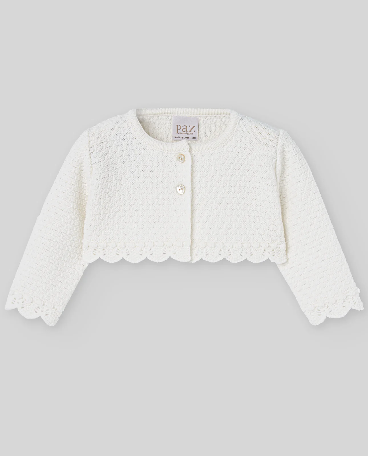 CHAQUETA CORTA NIÑA PAZ OI 25-26