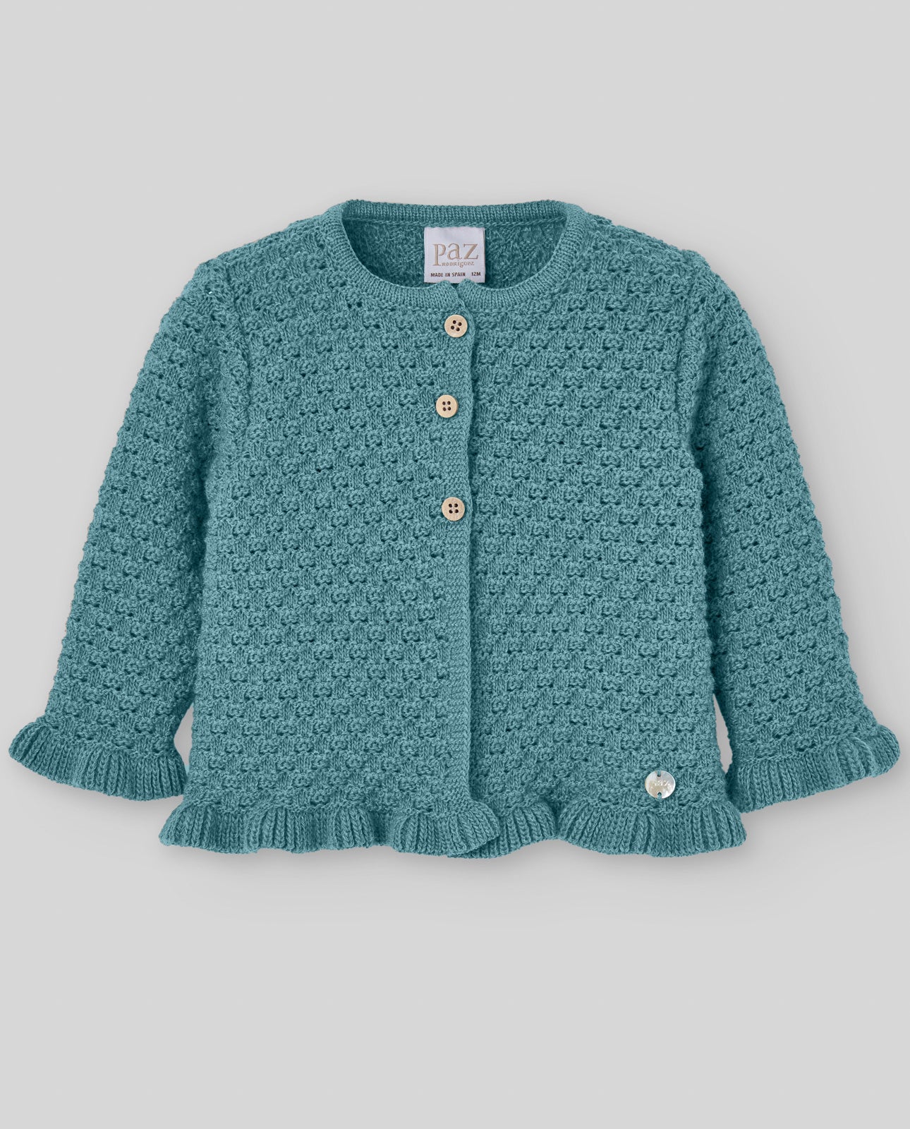 Chaqueta lana POMPON