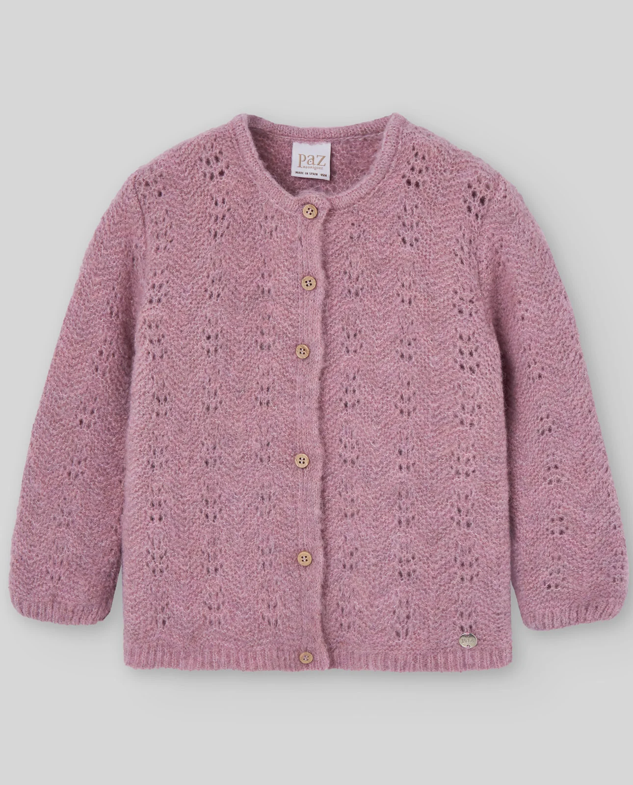 CHAQUETA LARGA NIÑA INFANTIL VIOLETA