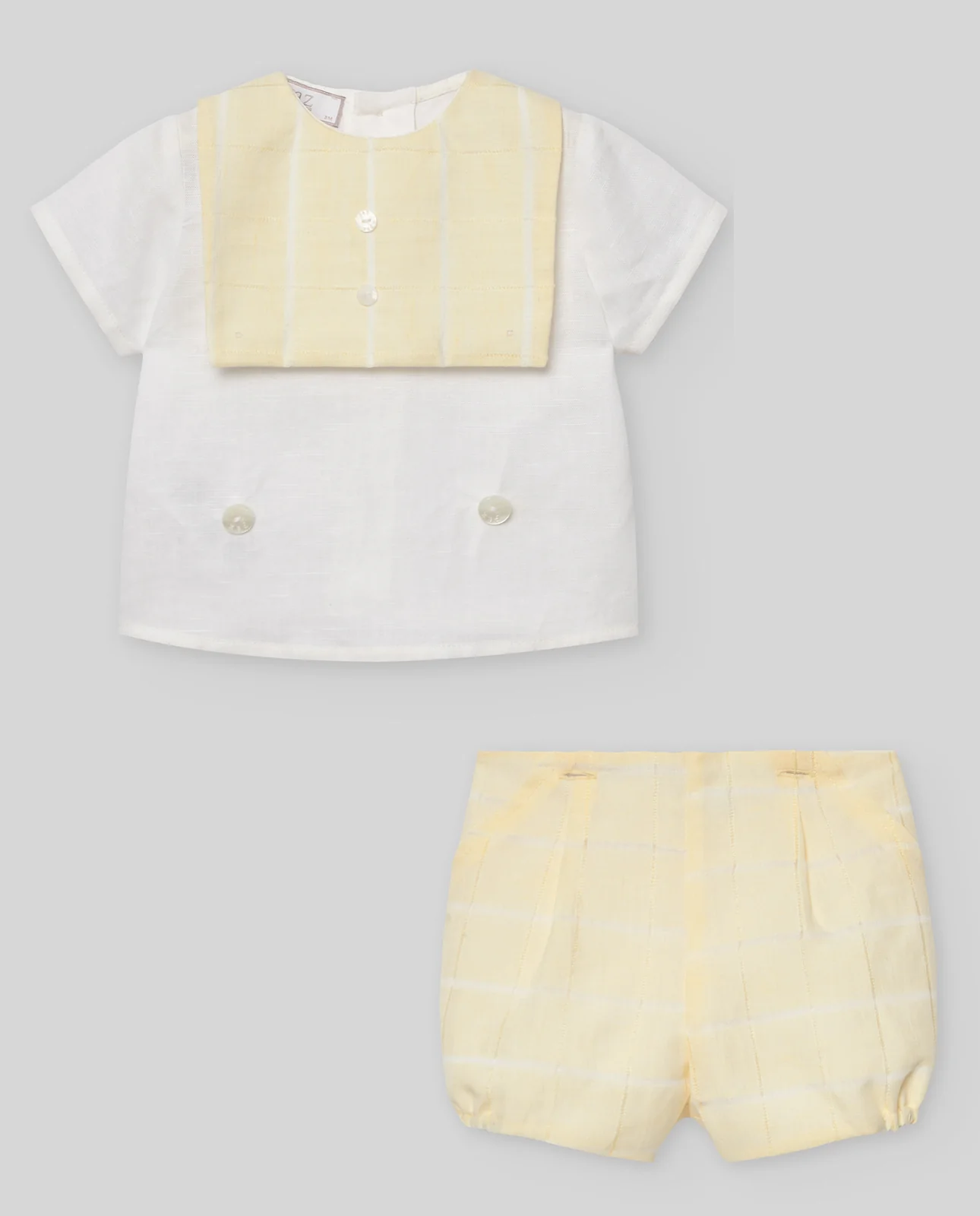 Conjunto blusa + pantalón corto ALBOR
