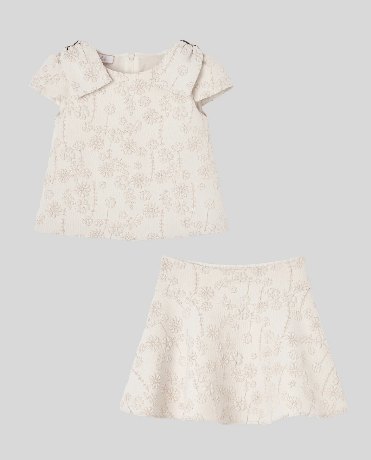 Conjunto blusón + falda CEREMONIA