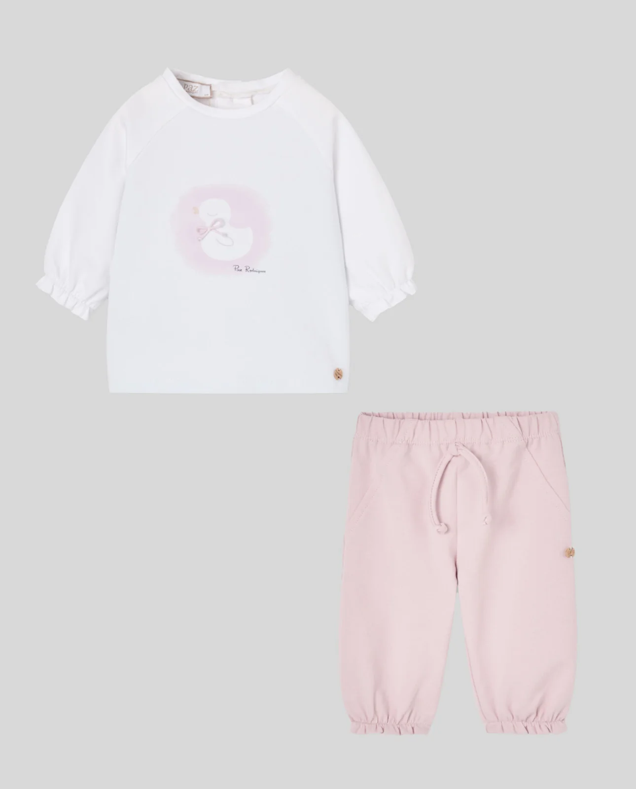 Conjunto sudadera niña + pantalón CUA CUA