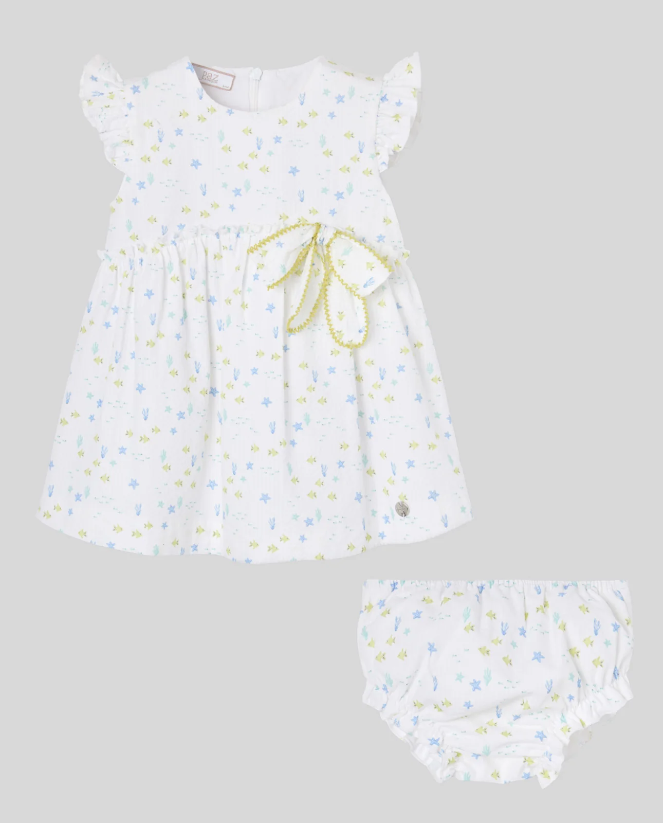 Conjunto vestido + braga CORALES