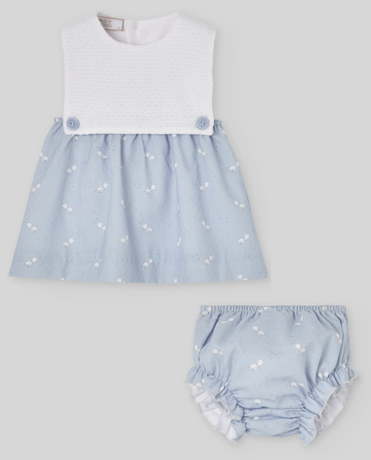 Conjunto vestido + braga ESPUMA