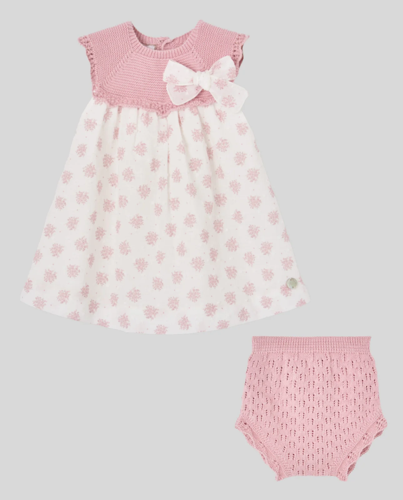 Conjunto vestido + braga punto MIMOSA