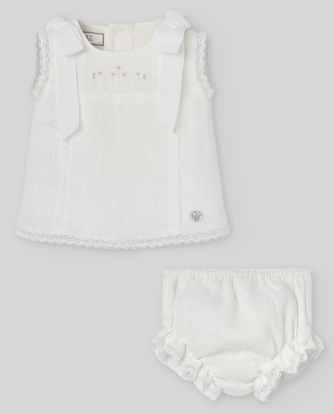 Conjunto vestido corto + braga ALEGRA