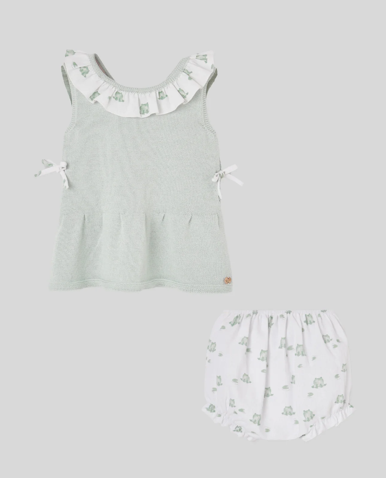 Conjunto vestido corto + braga NORAY