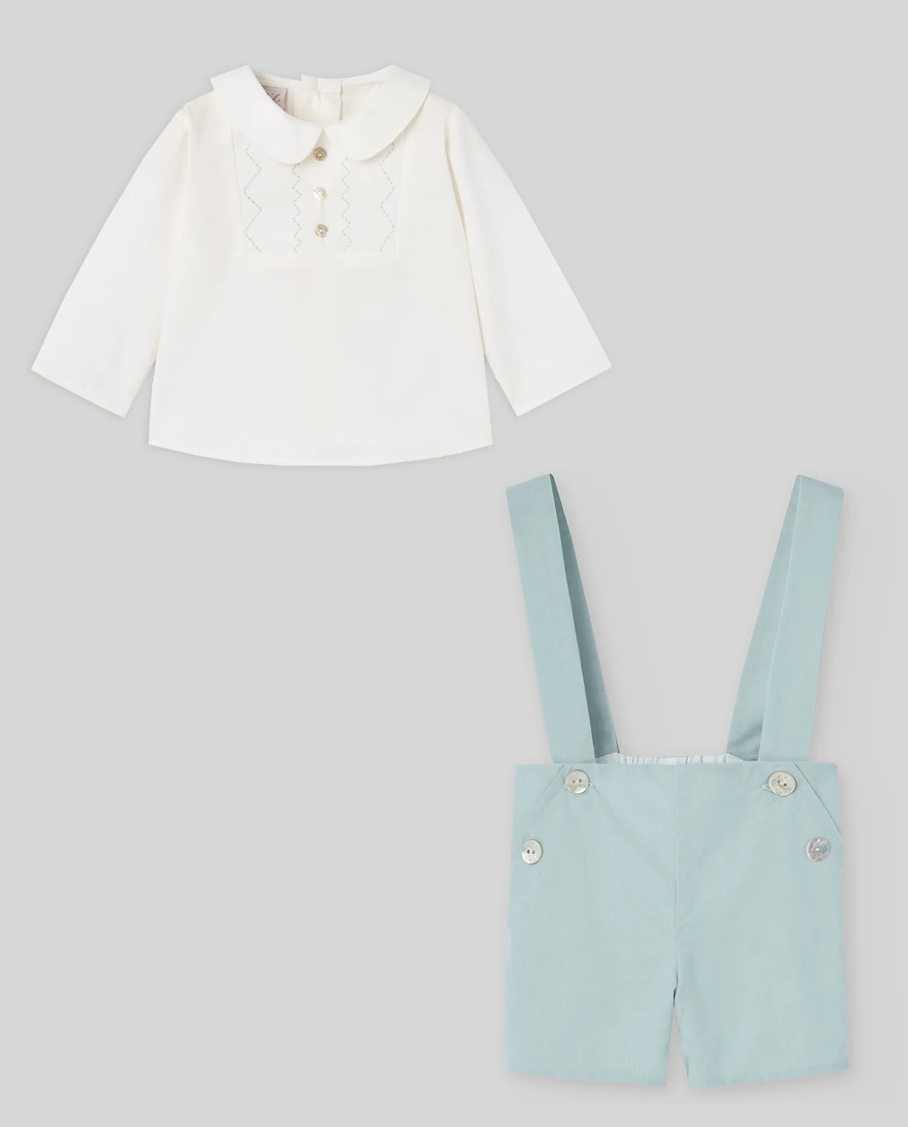 Conjunto blusa + pantalón corto SEMILLA