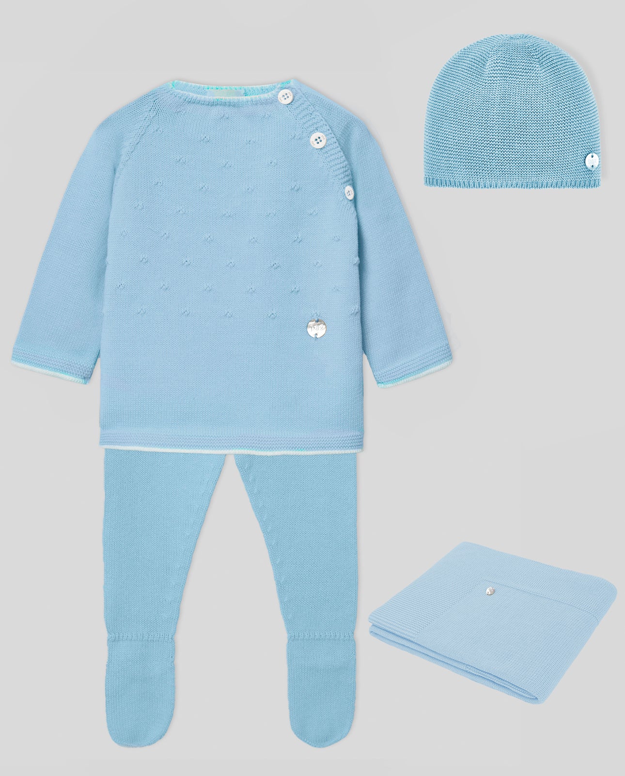 CTO. JUBON 003-122277 + POLAINA 016-32574 + GORRO 040-120513 + MANTA 031-92513K REGALO V25