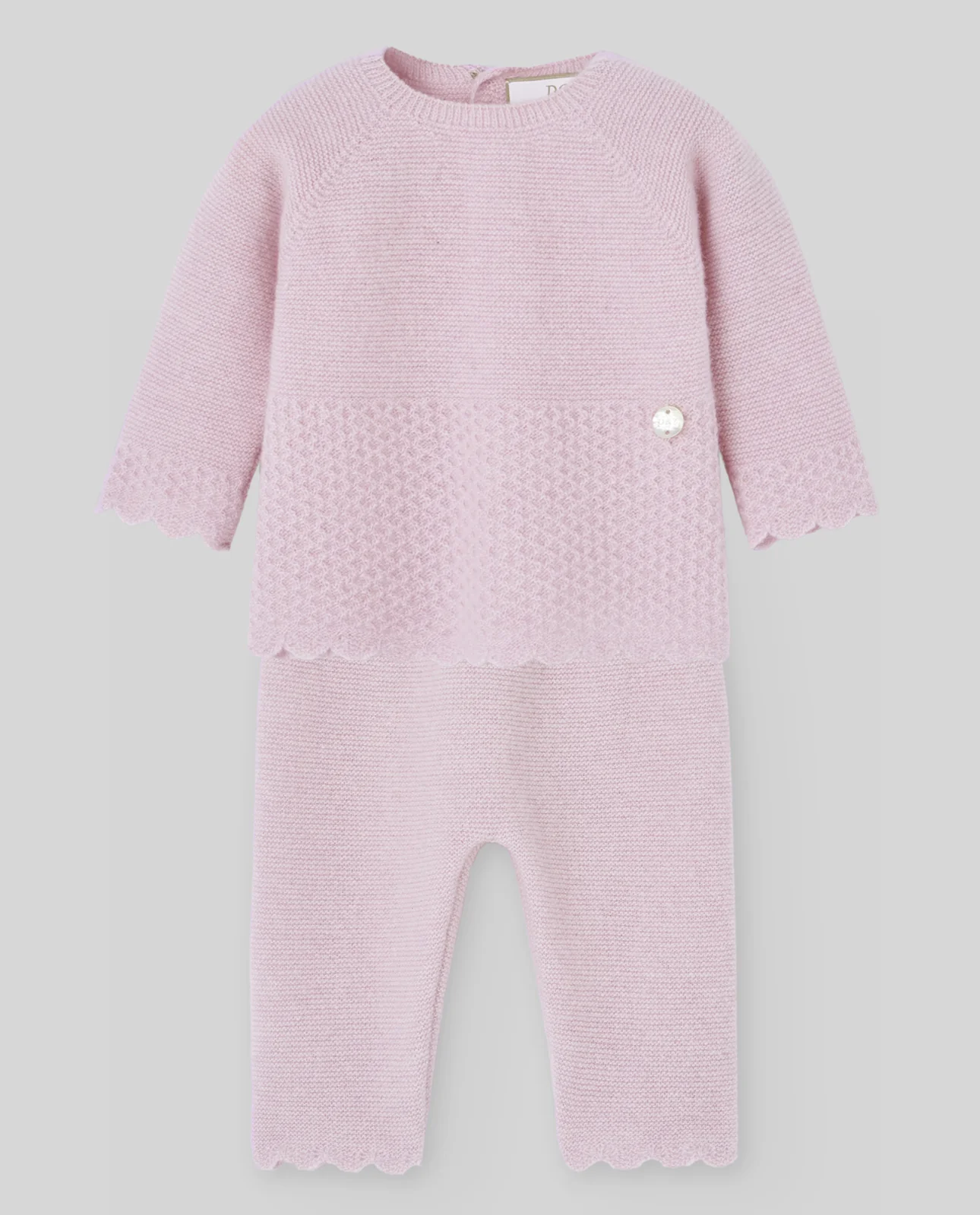 Conjunto jubón-polaina rosa ESSENTIA
