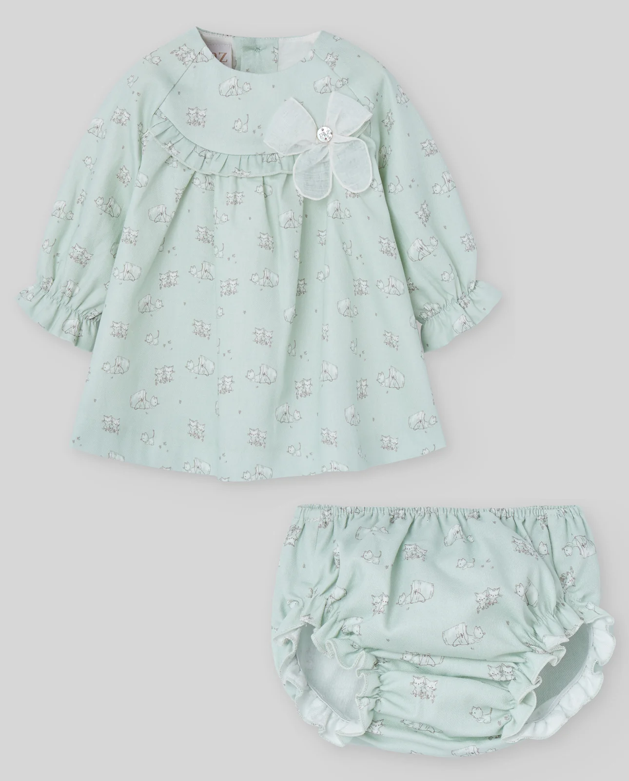 Conjunto vestido + braga MININO