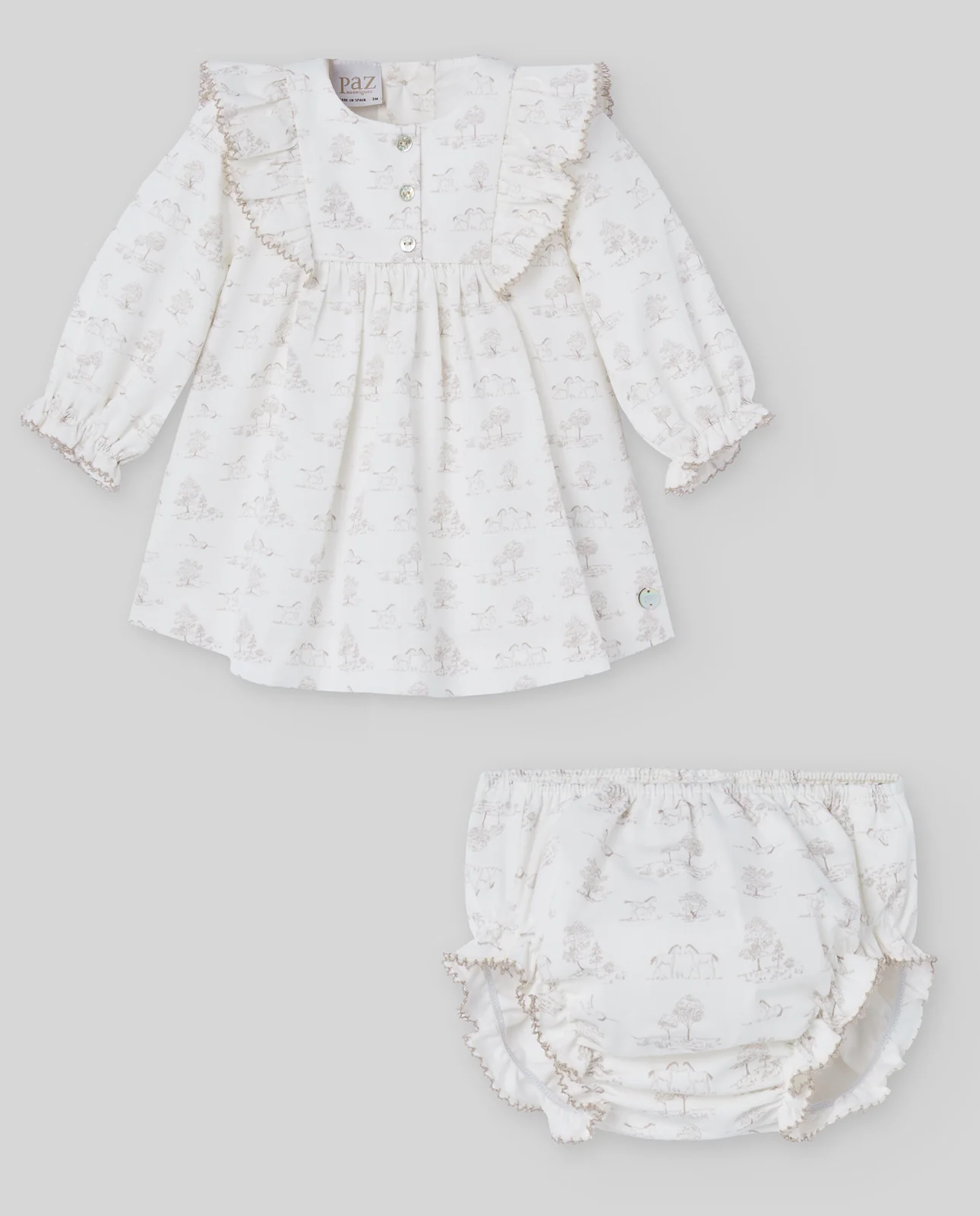 CTO. VESTIDO 004-153084 + BRAGA 017-153080 PONY