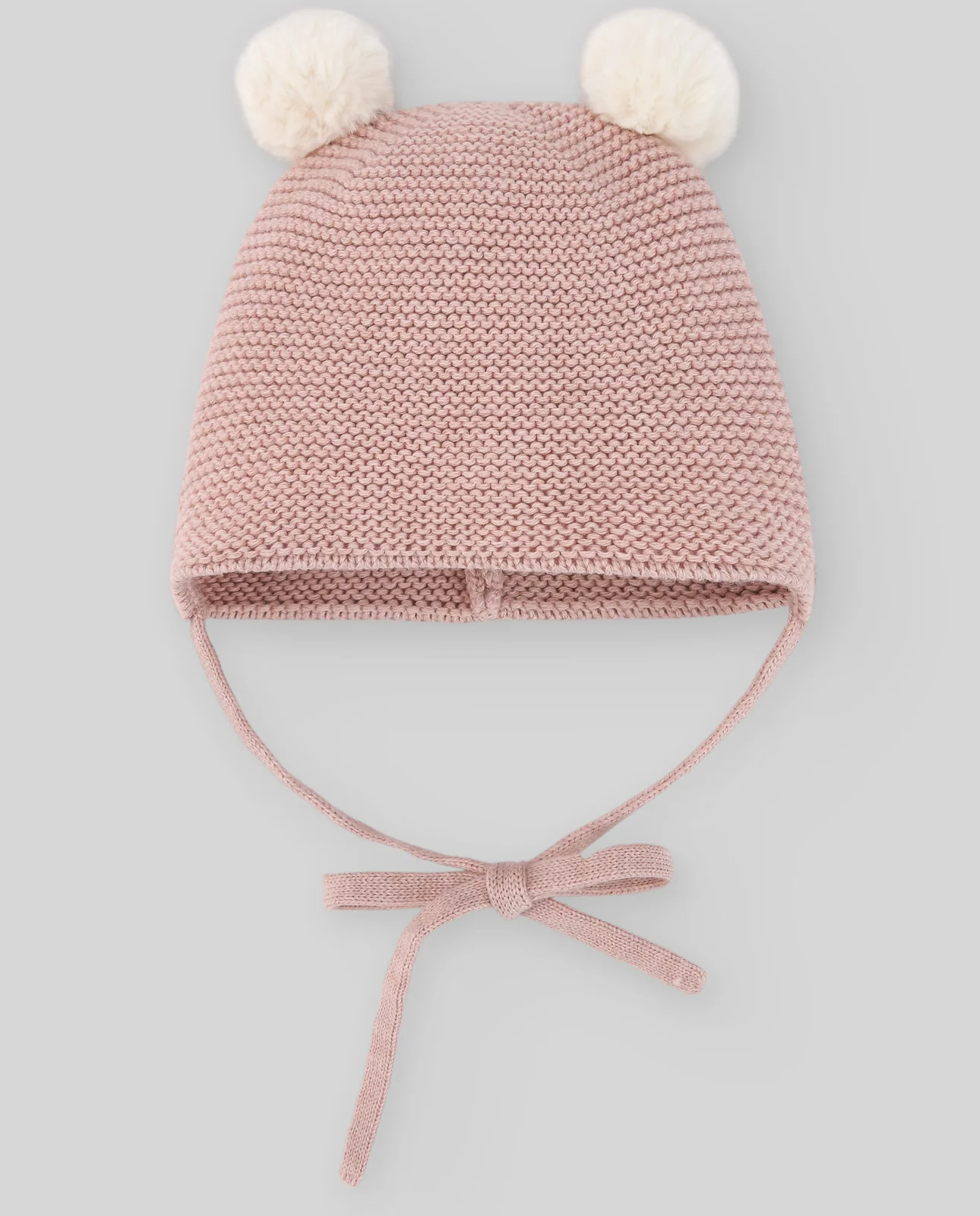Gorro cashmere pompones ESENCIAL