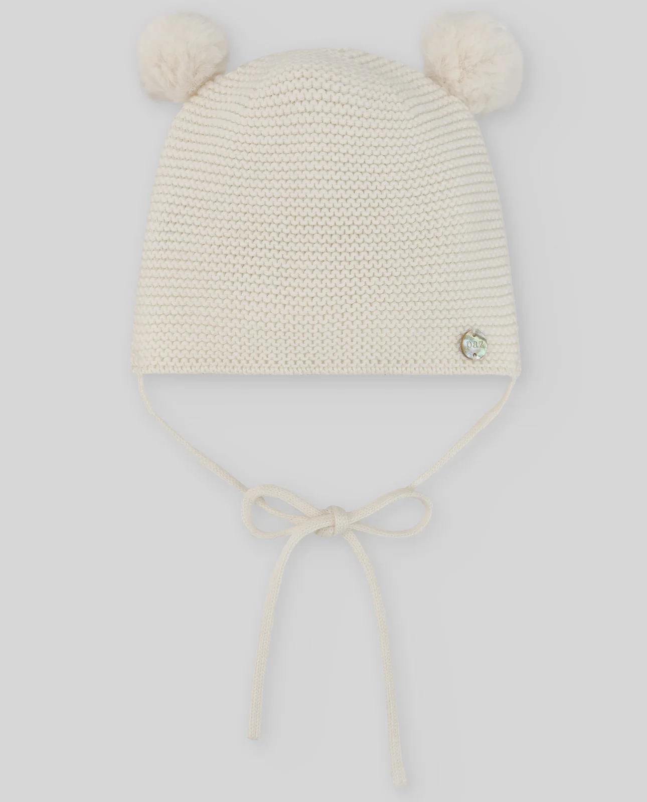 Gorro cashmere pompones ESENCIAL