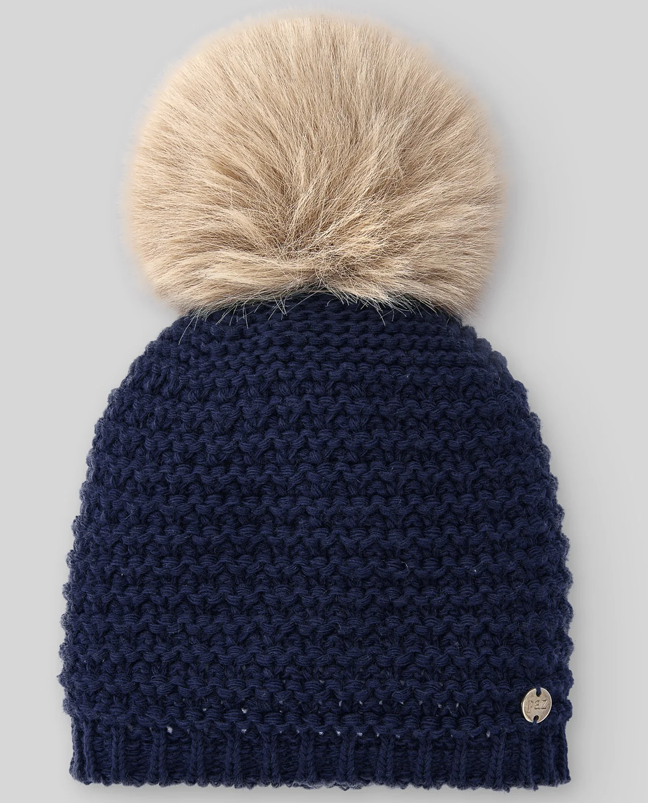 Gorro con pompón ESENCIAL