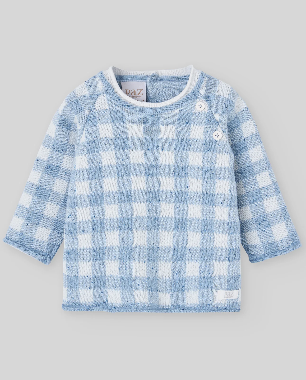 JERSEY BEBE NIÑO CUADROS DEVA