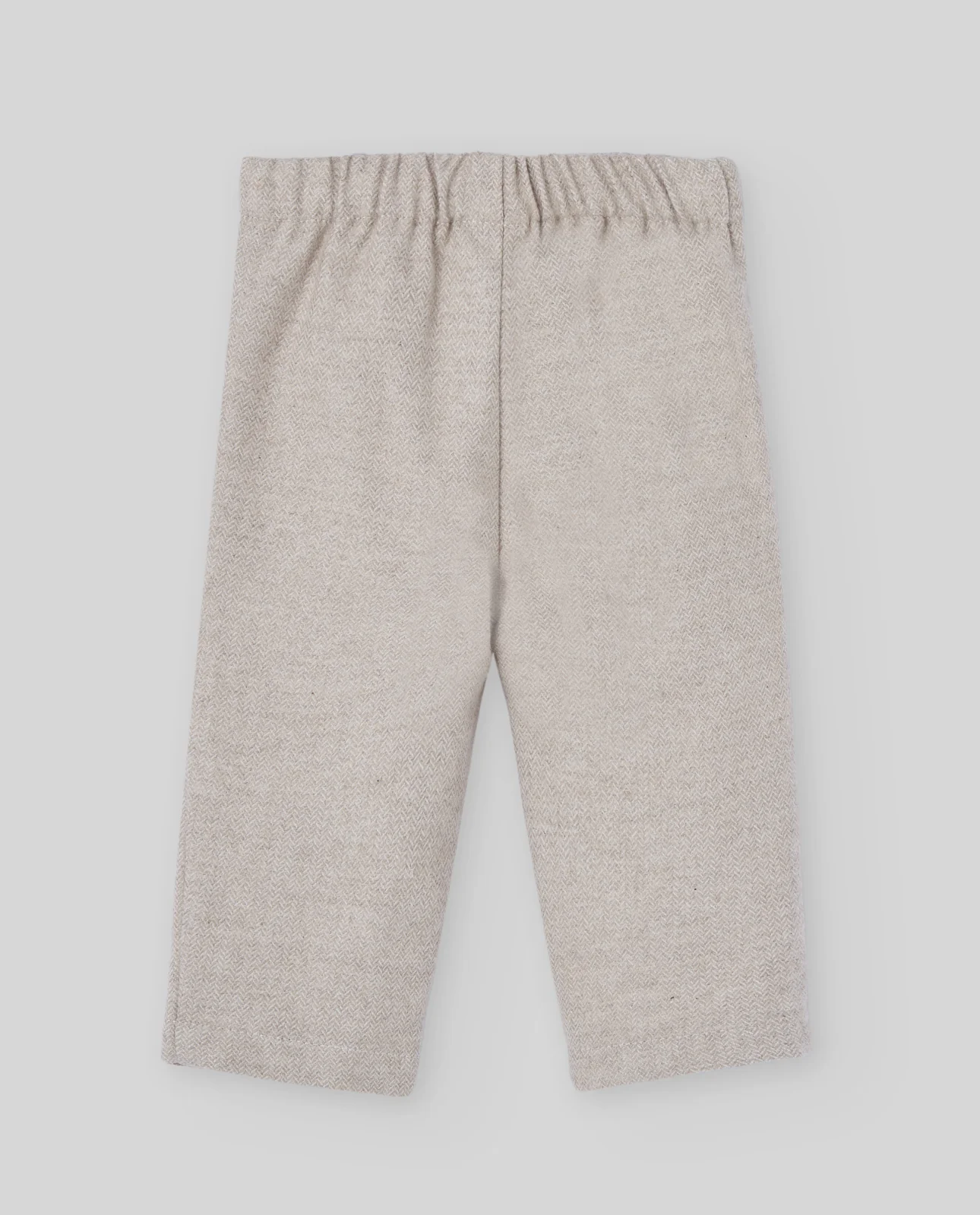 PANTALON LARGO TELA ESPIGA PONY - Image 2