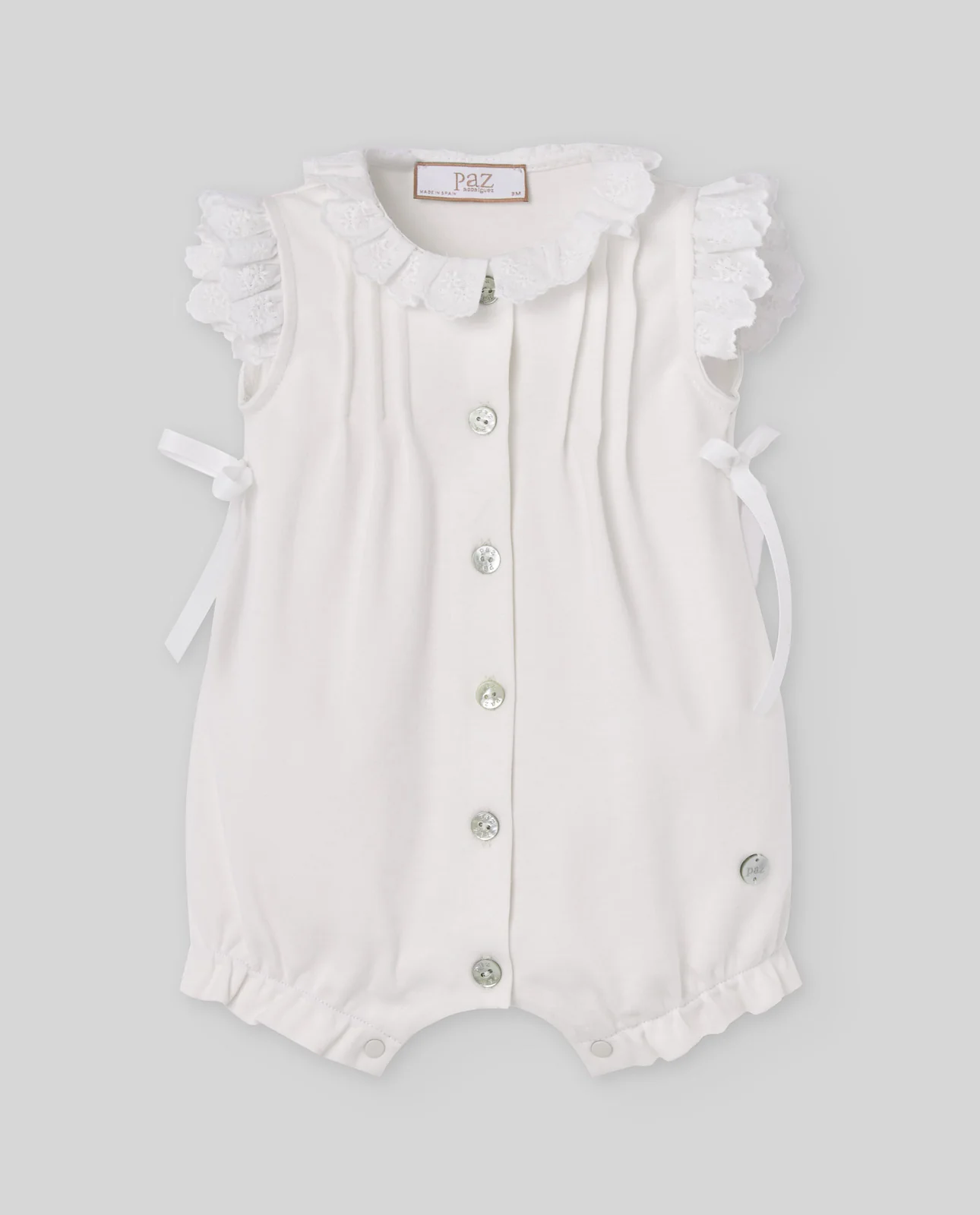 Pelele corto niña INTERLOCK
