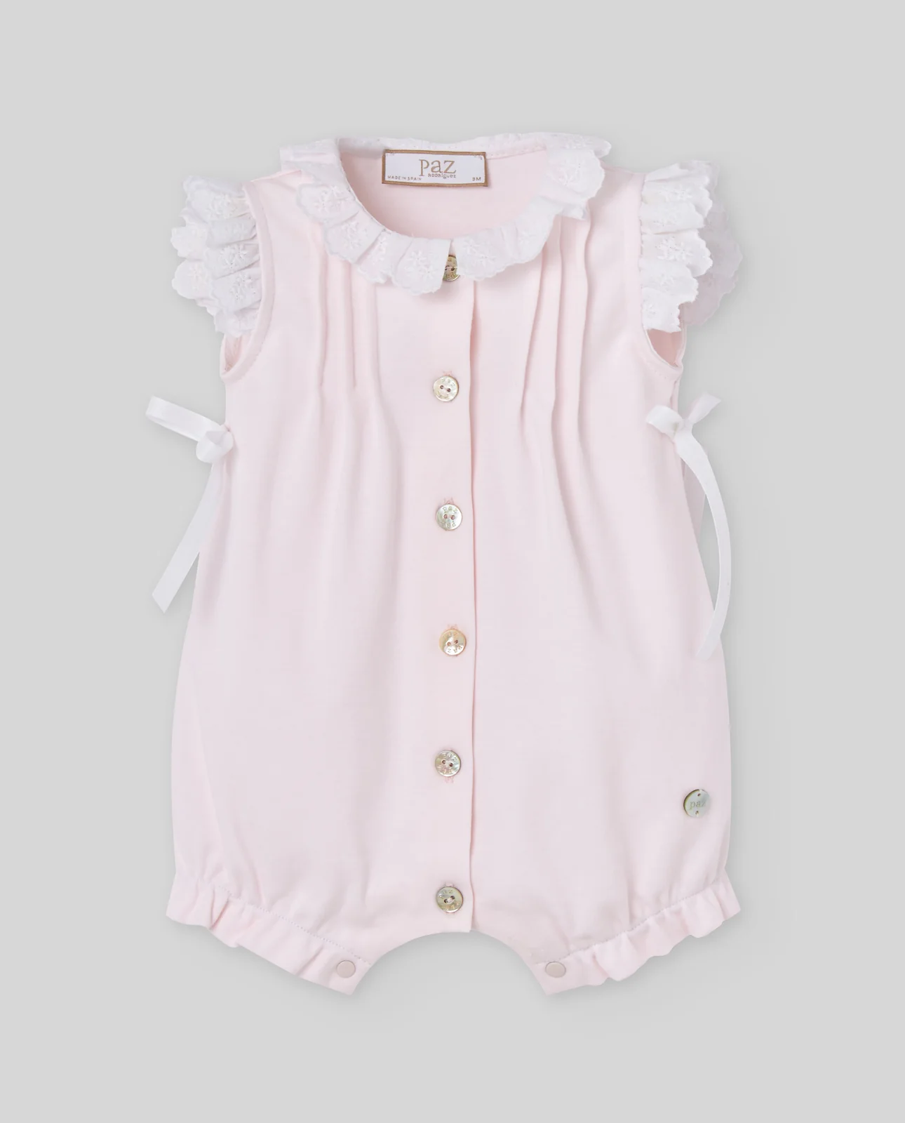 Pelele corto niña INTERLOCK