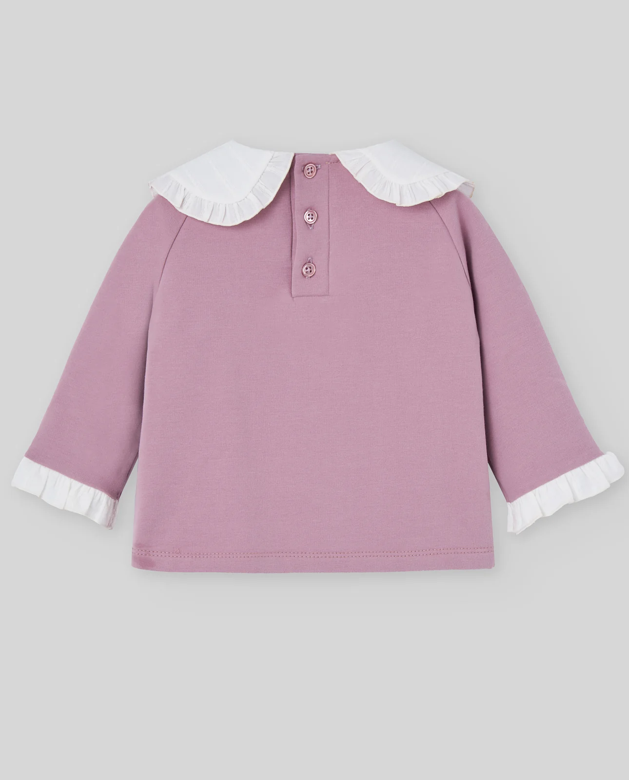 SUDADERA FELPA NIÑA VIOLETA - Image 2