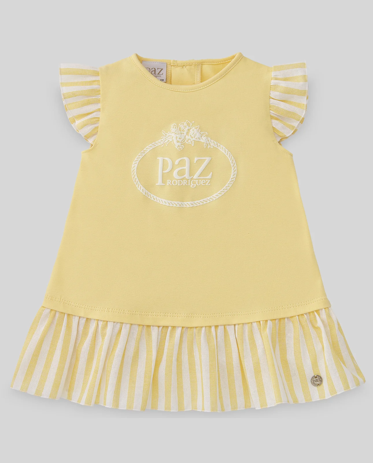 Vestido amarillo BICICLETAS