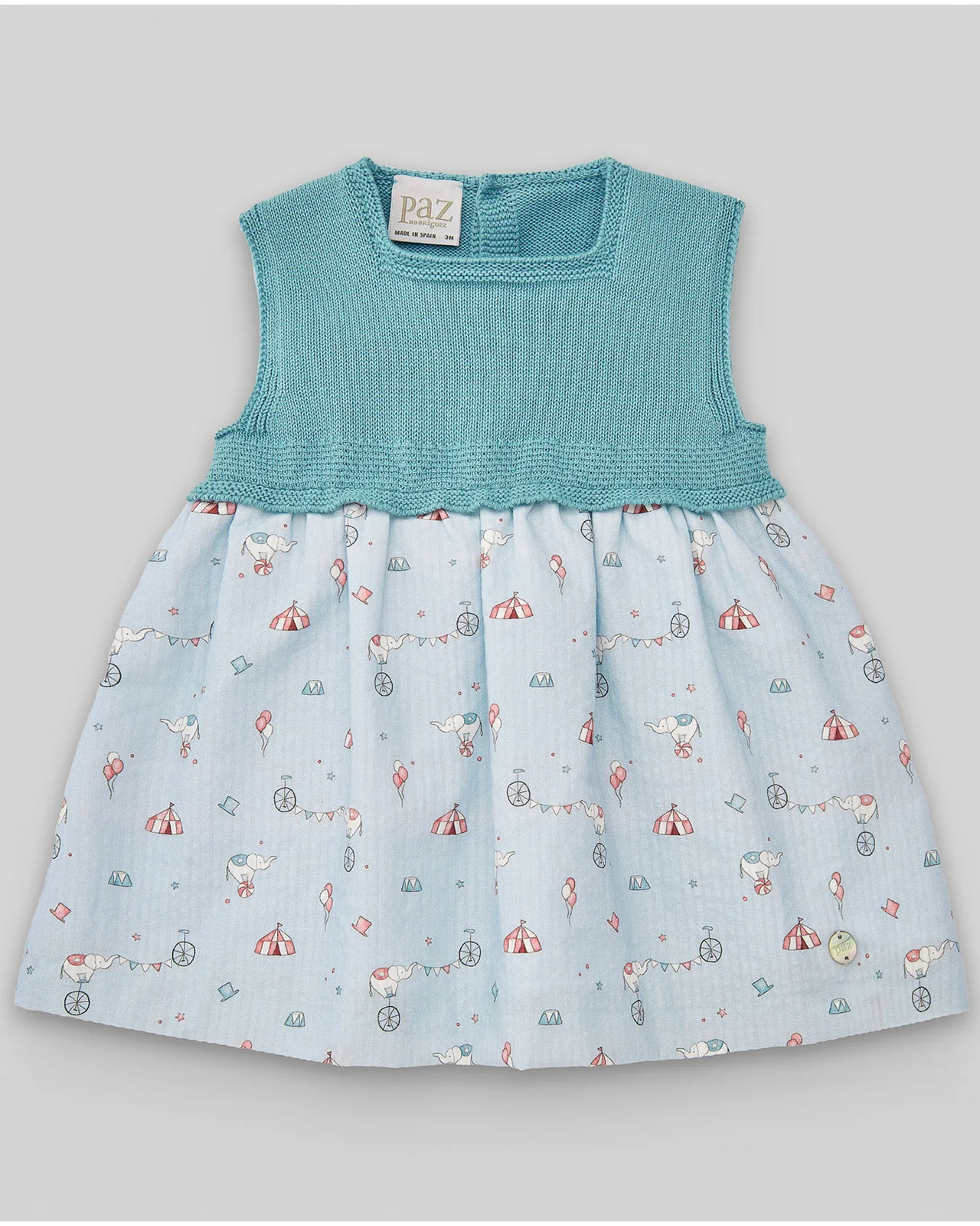 Vestido combinado CIRCO