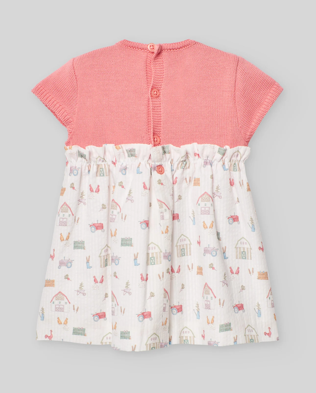 Vestido combinado GRANJA - Image 2