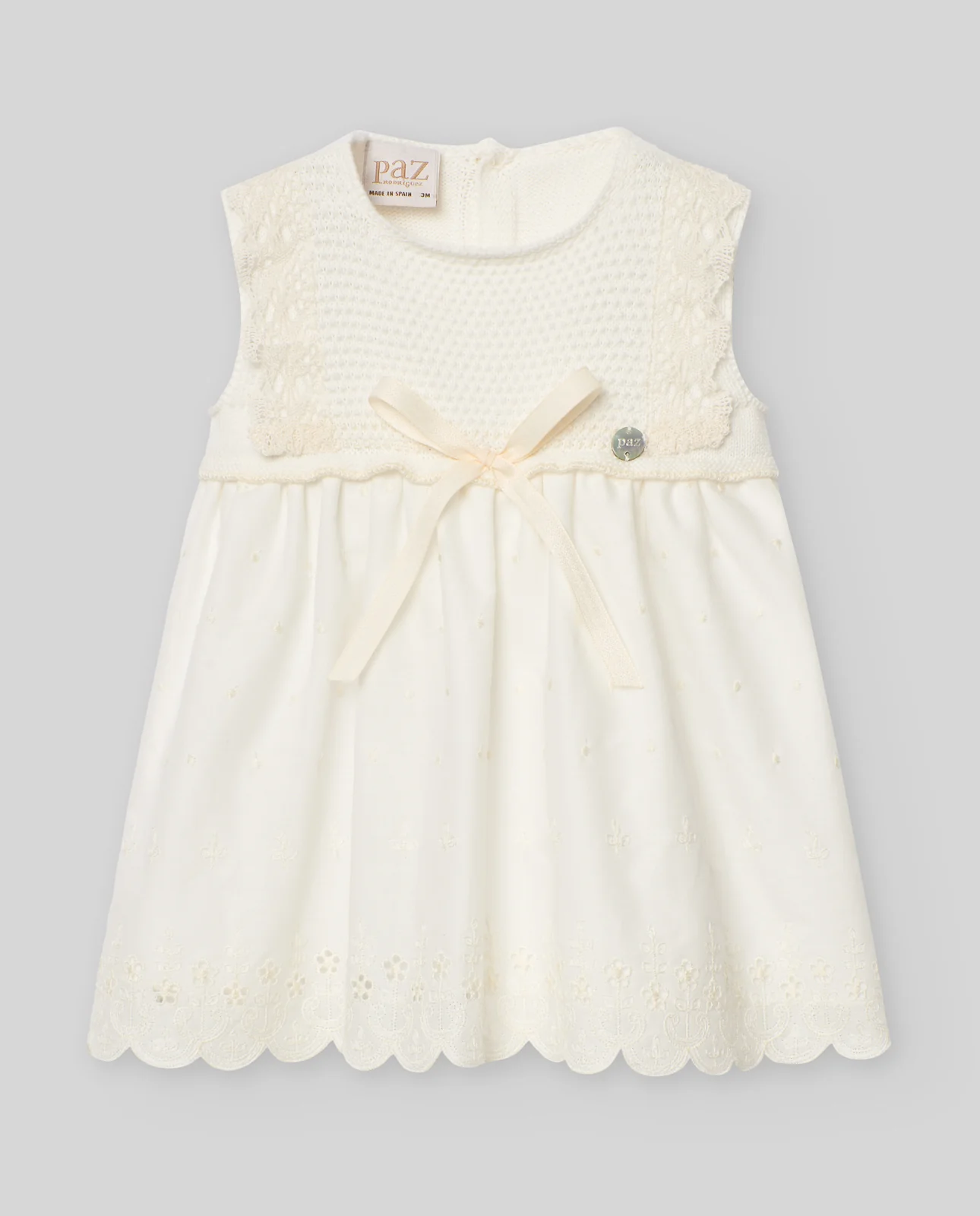 Vestido combinado PAZ