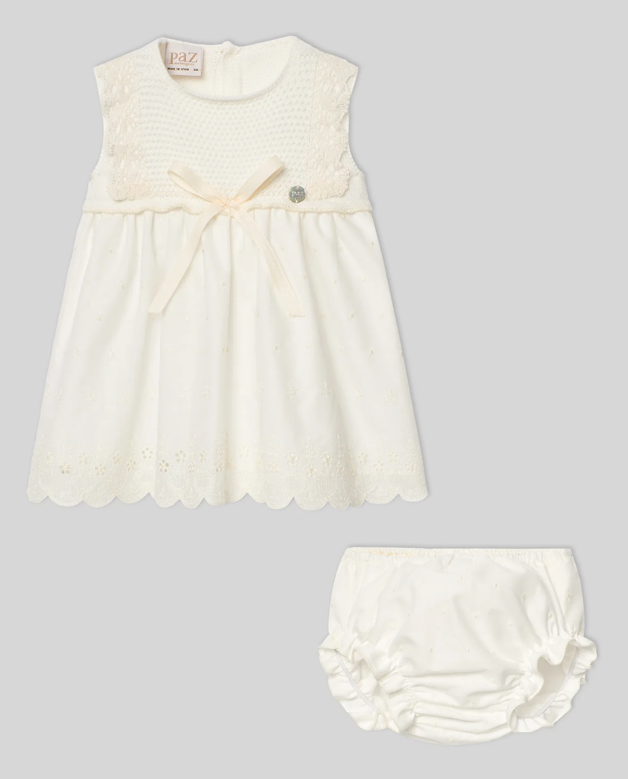 Vestido combinado PAZ