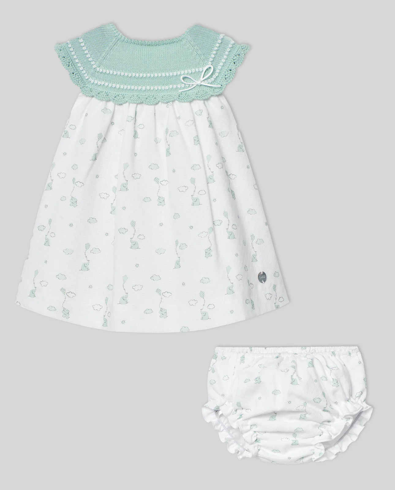 Vestido combinado PAZ
