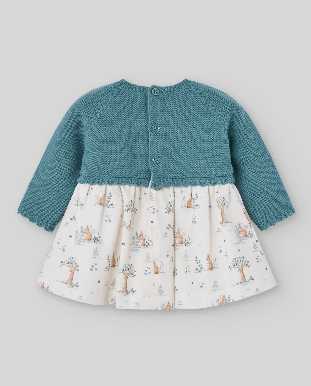 Vestido combinado POMPON - Image 2