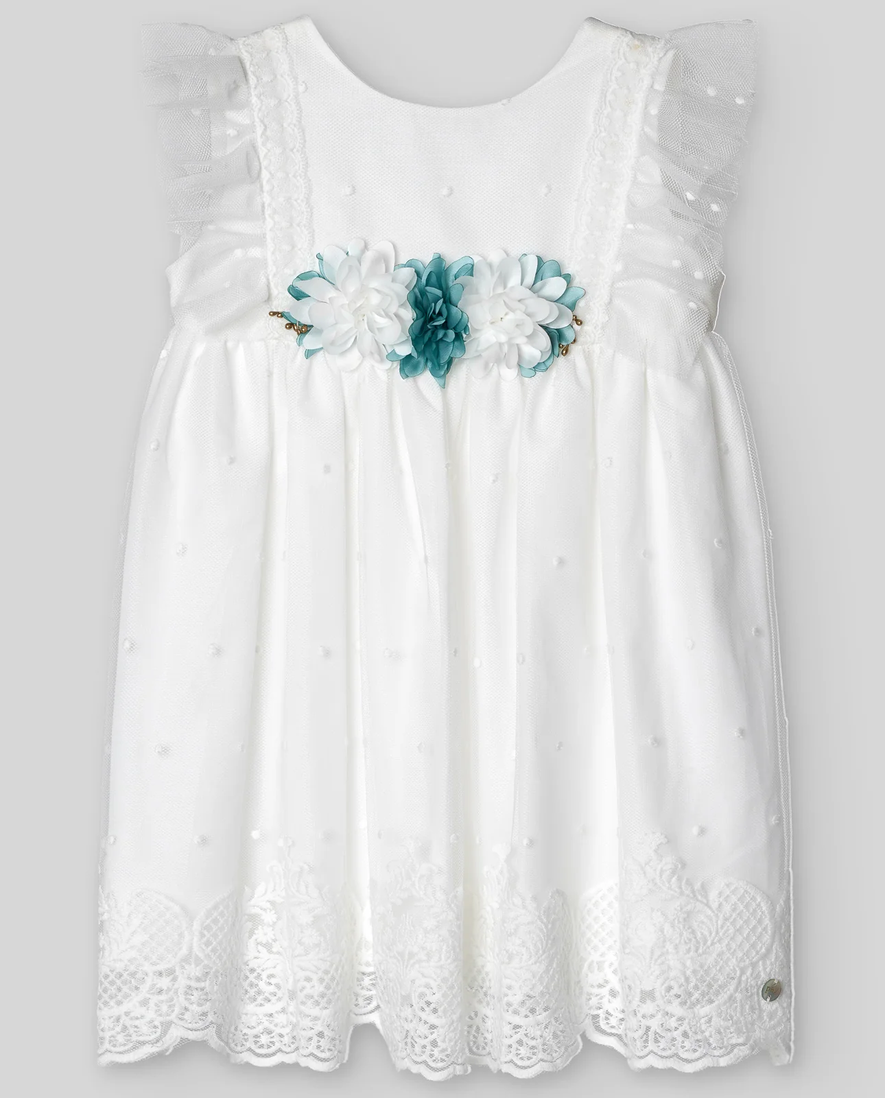 Vestido con bordados CEREMONIA