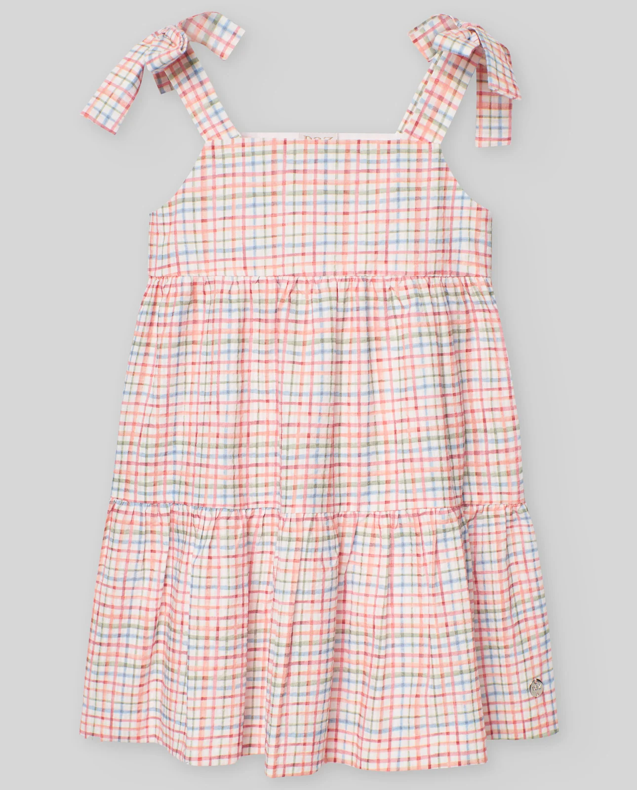 Vestido cuadros GRANJA