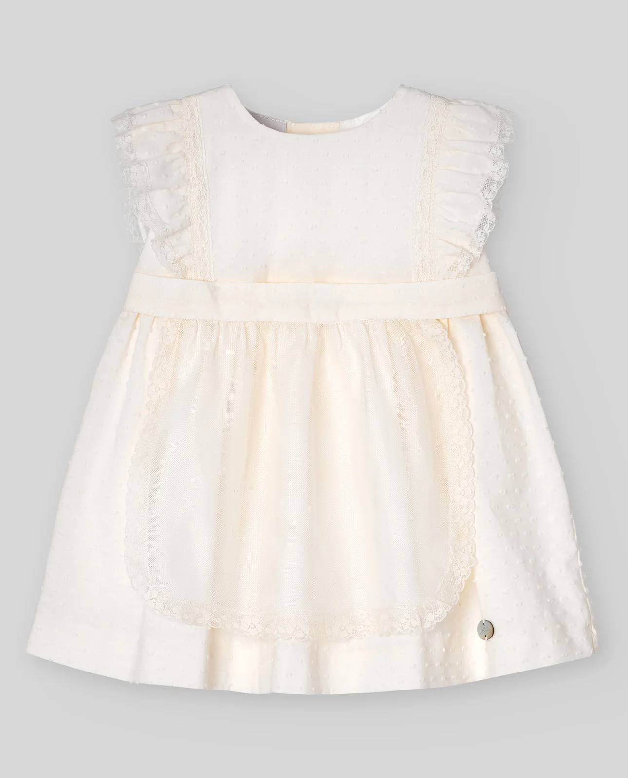 Vestido delantal CEREMONIA