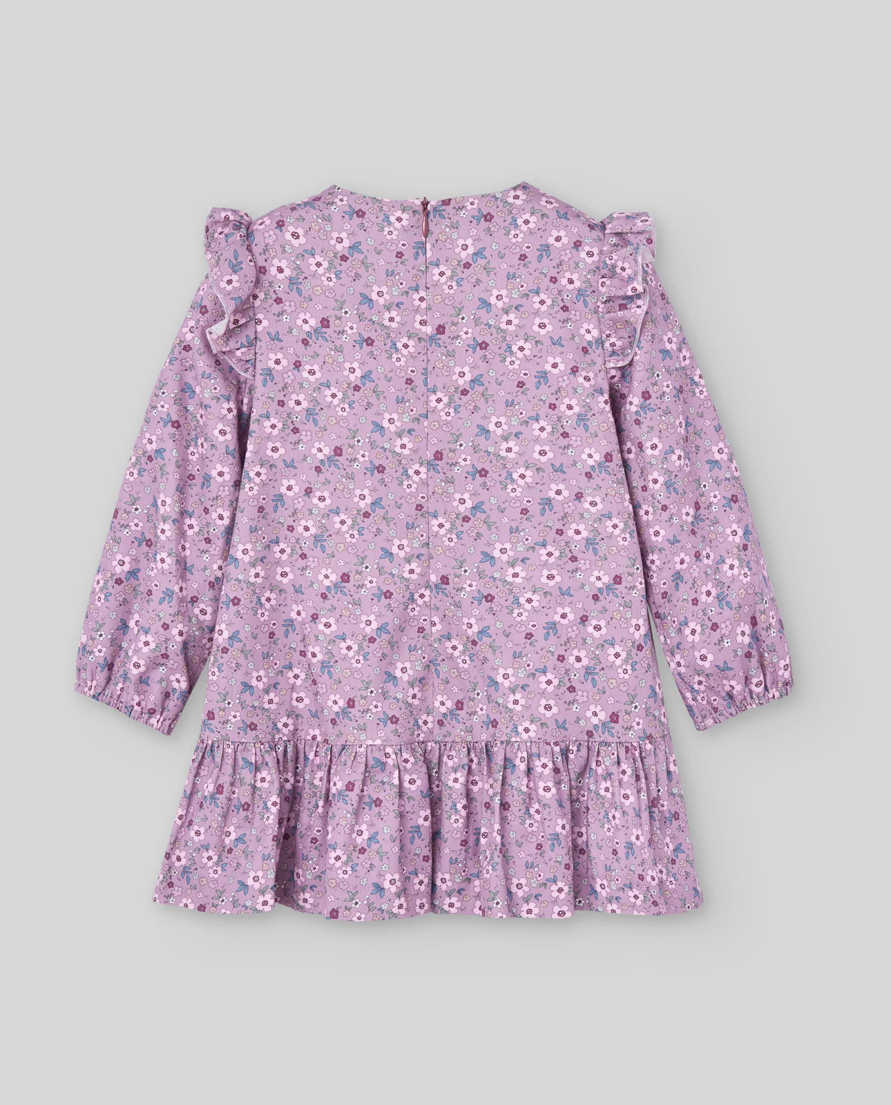 VESTIDO ESTAMPADO FLORES INFANTIL VIOLETA - Image 2