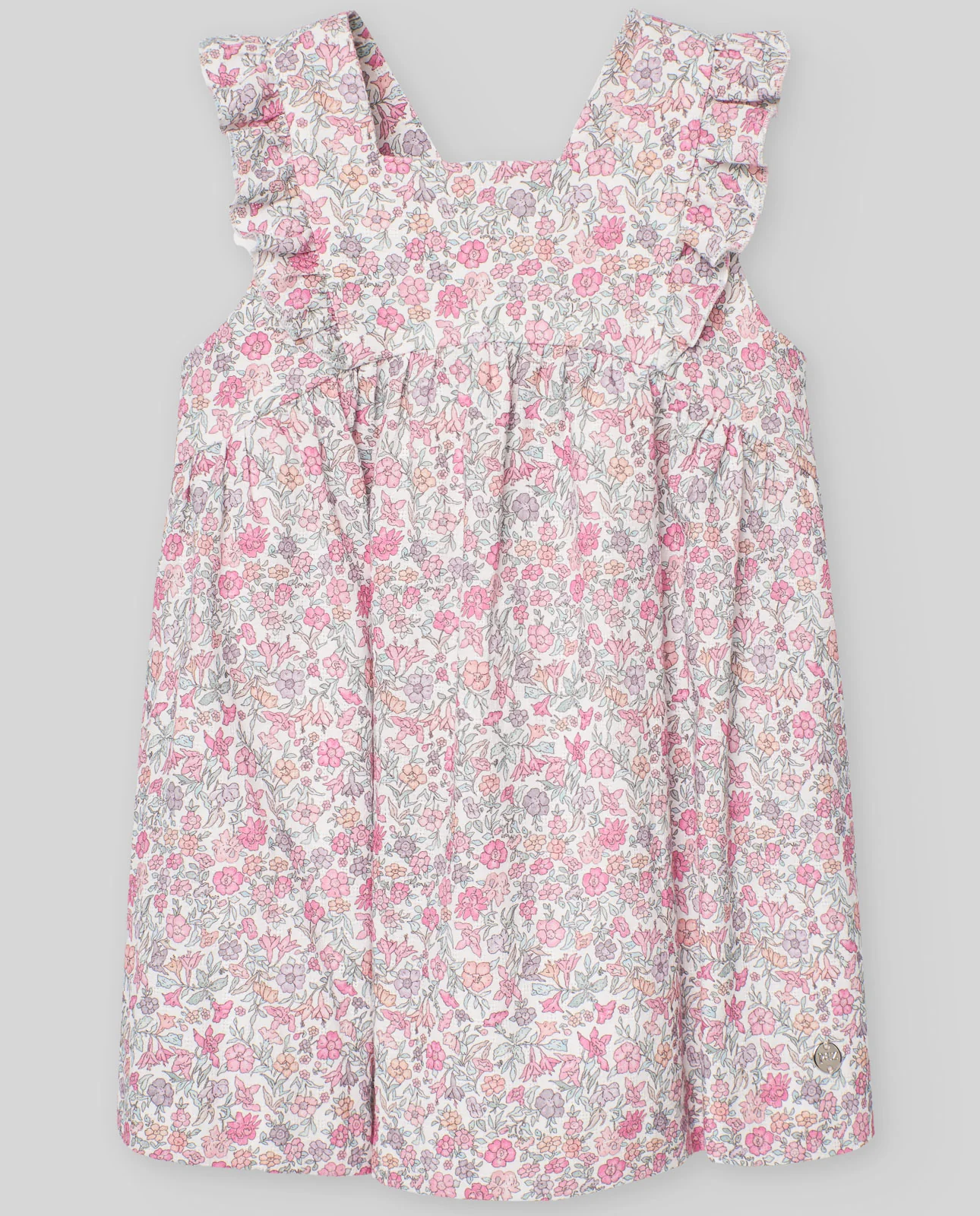Vestido flores CLAVEL
