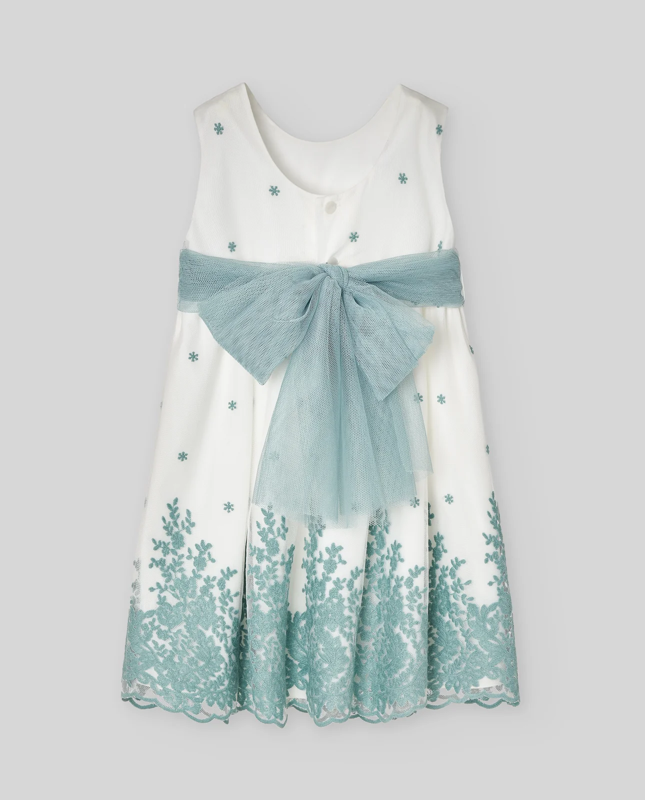 VESTIDO INFANTIL TUL BORDADO ASAS CEREMONIA V25 - Image 2