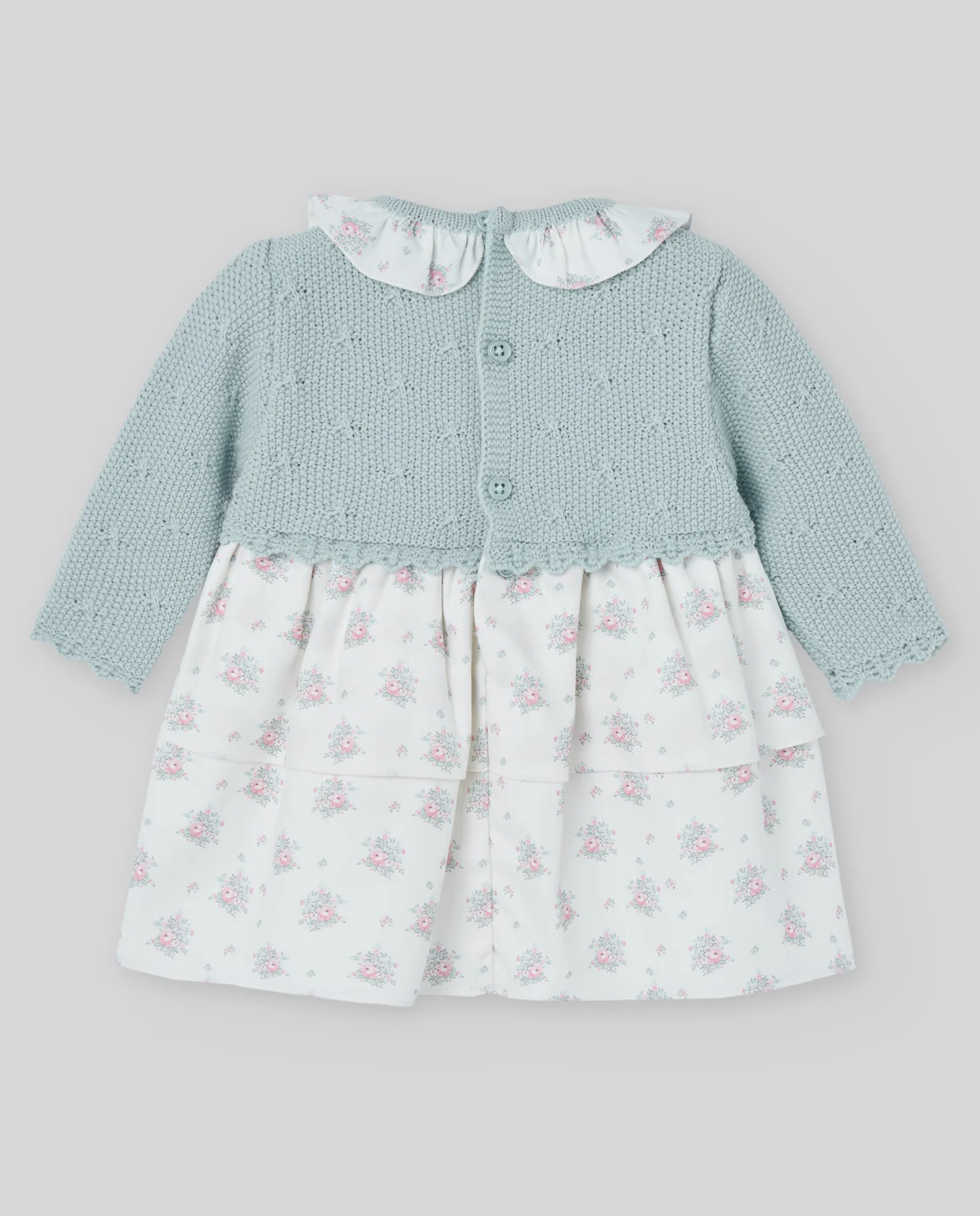 VESTIDO PTO/TELA SEMILLA - Image 2