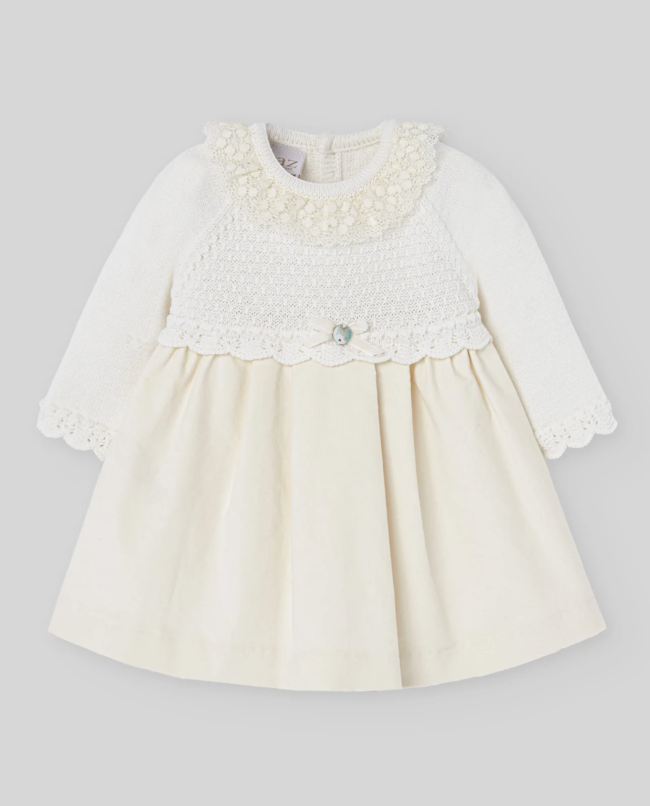 VESTIDO TERCIOPELO PTO/TELA PAZ OI 25-26