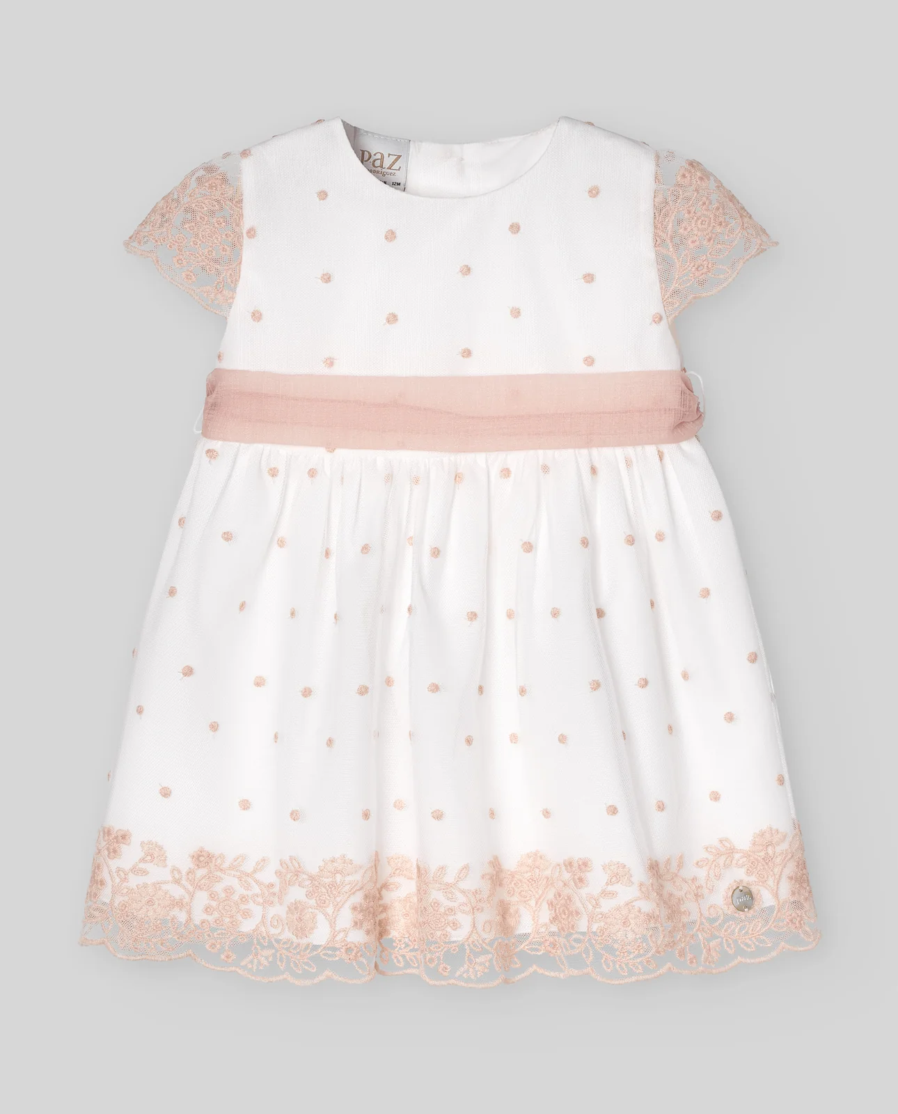 Vestido tul bordado CEREMONIA