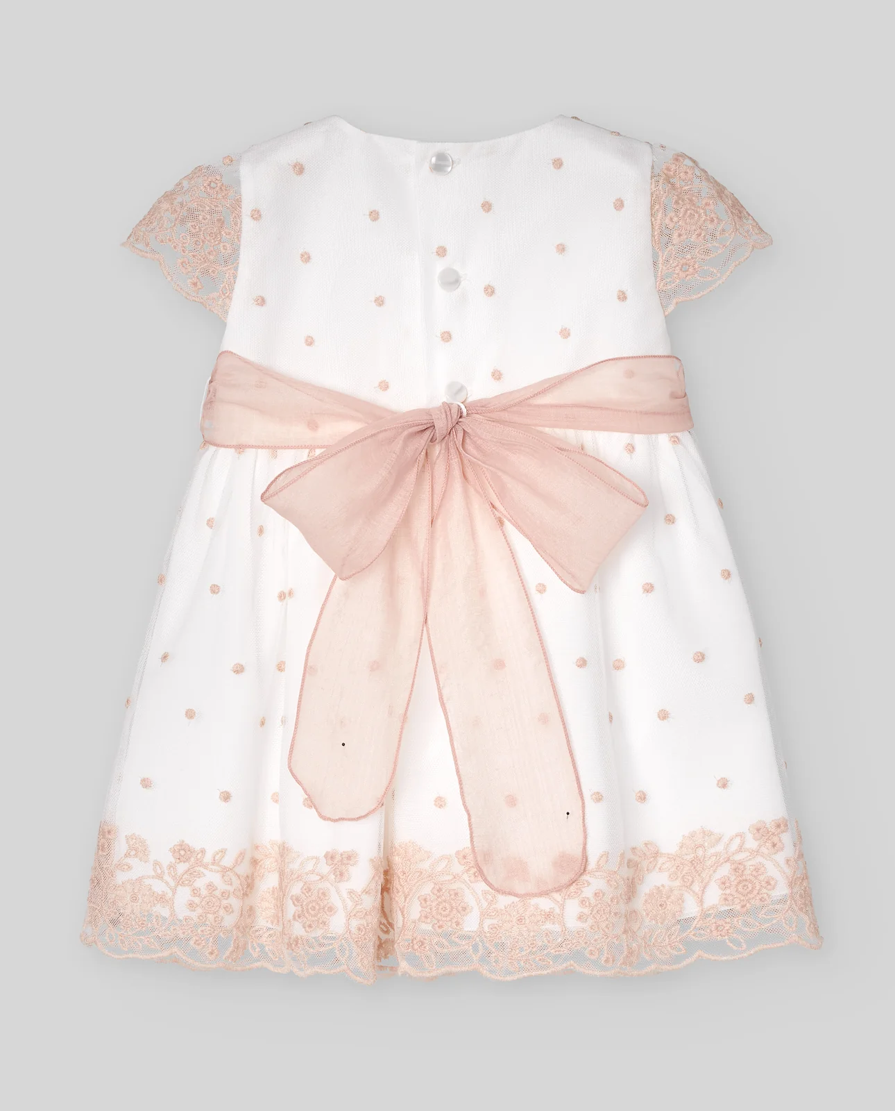 Vestido tul bordado CEREMONIA - Image 2